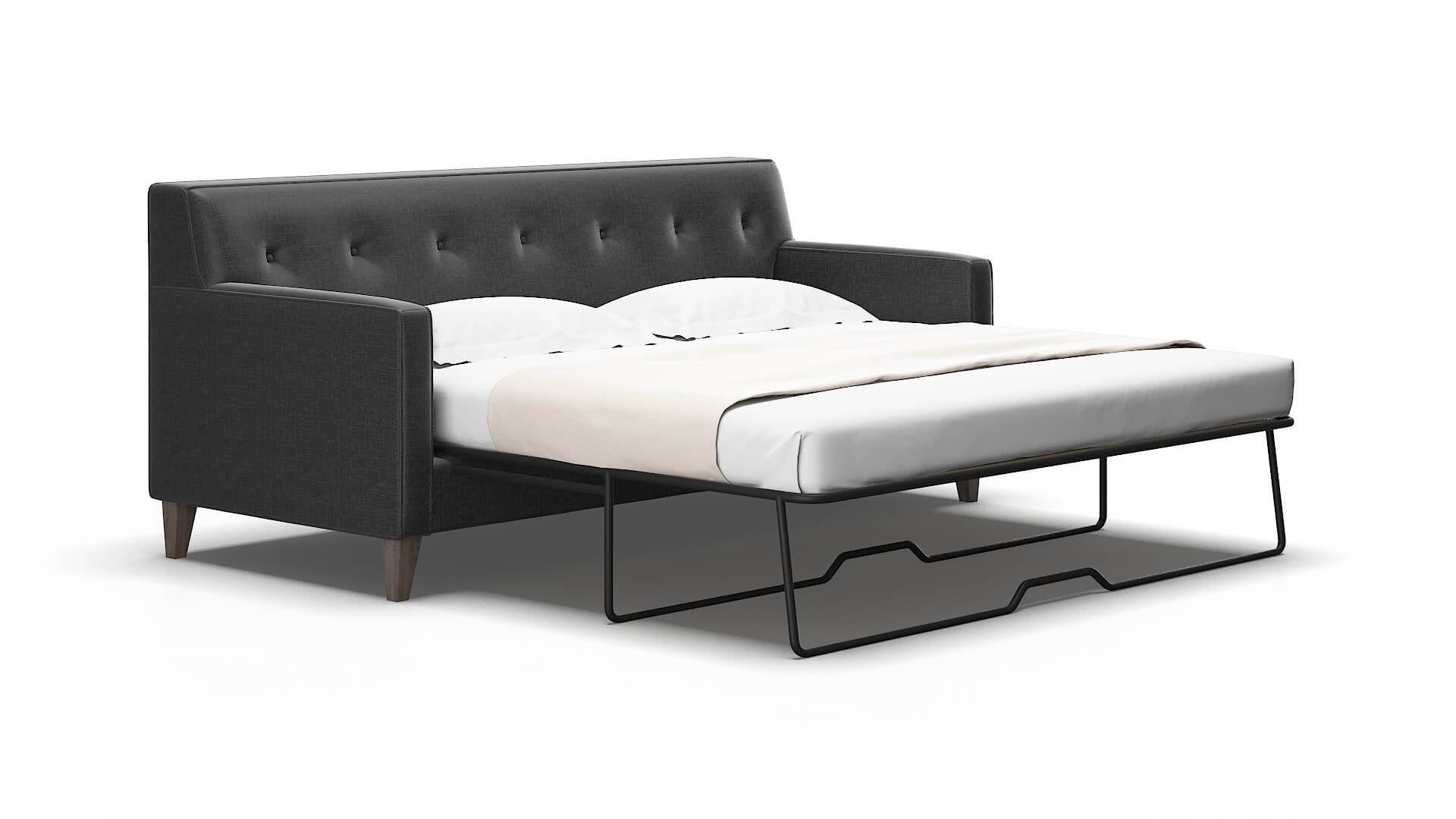 Harper Sosoftness 54 Sofa sleeper Espresso Legs  2