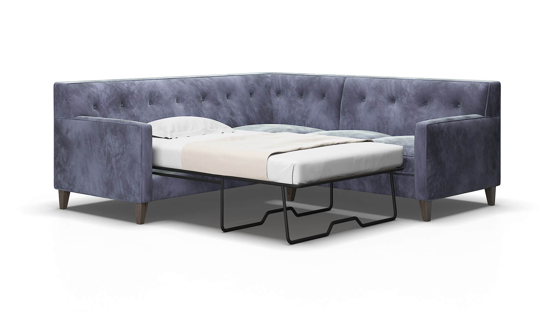 Harper Terrain dusk Sectional sleeper Espresso Legs  2