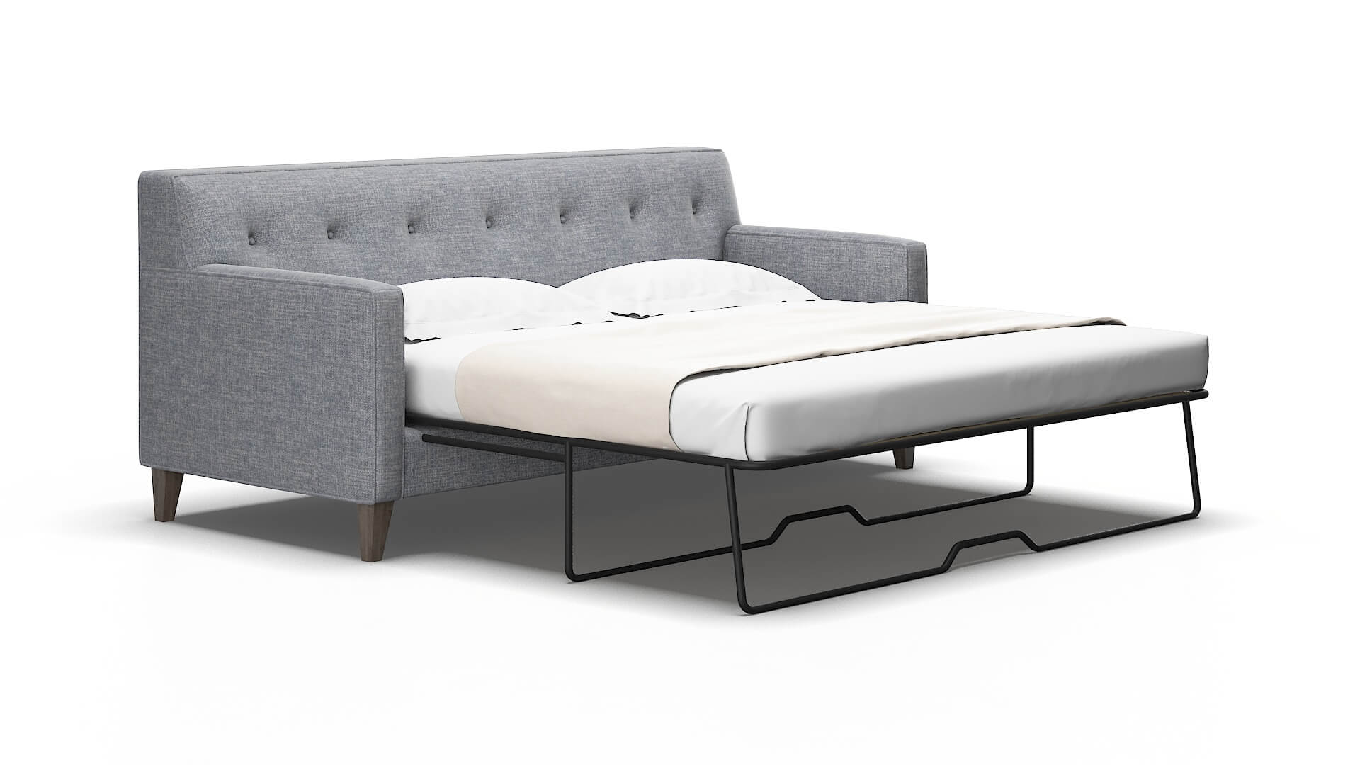 Harper Venus Mist Sofa Sleeper espresso legs 2