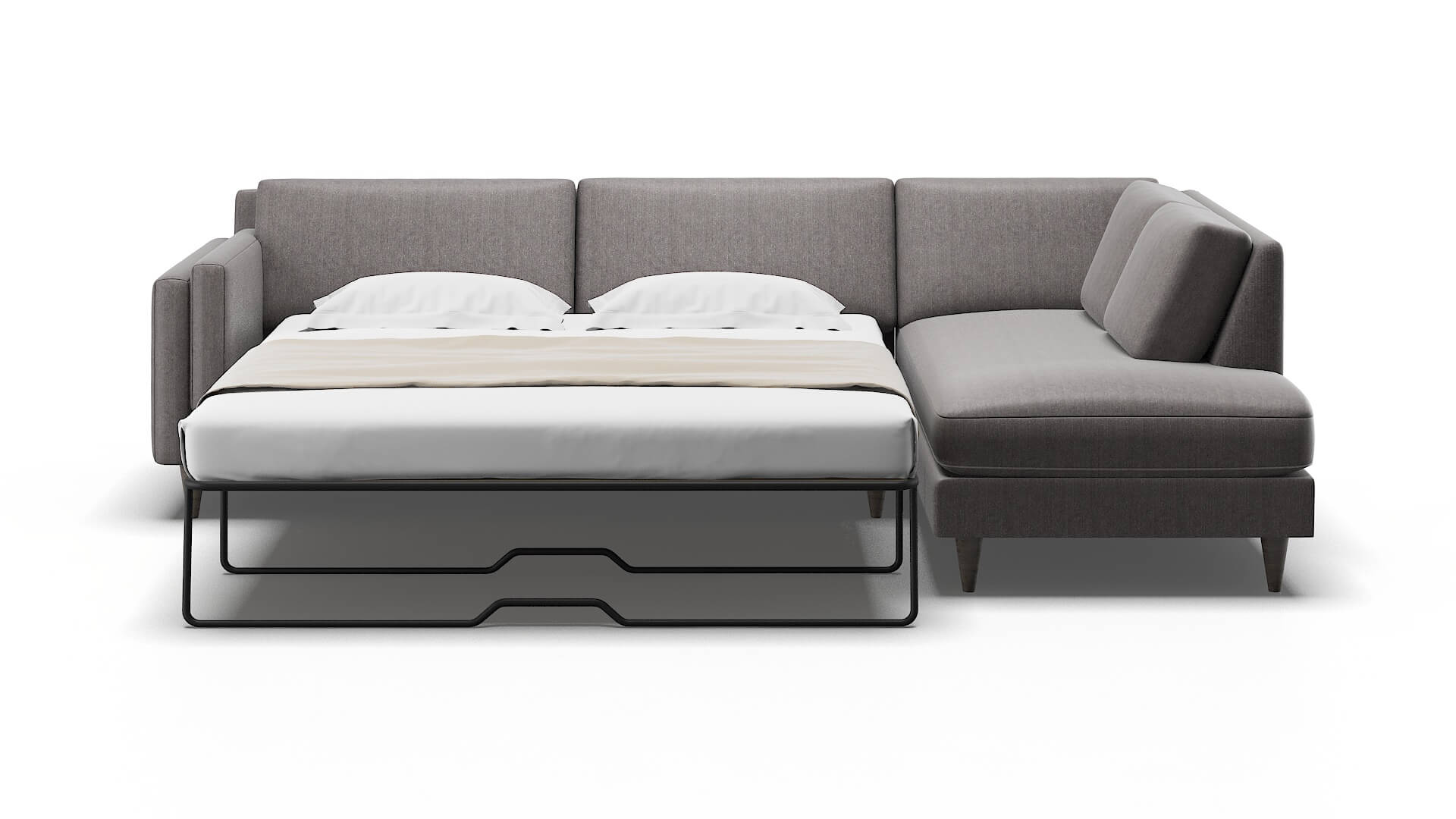 Helsinki Atlas_plz Silver Panel Sleeper Espresso legs 1