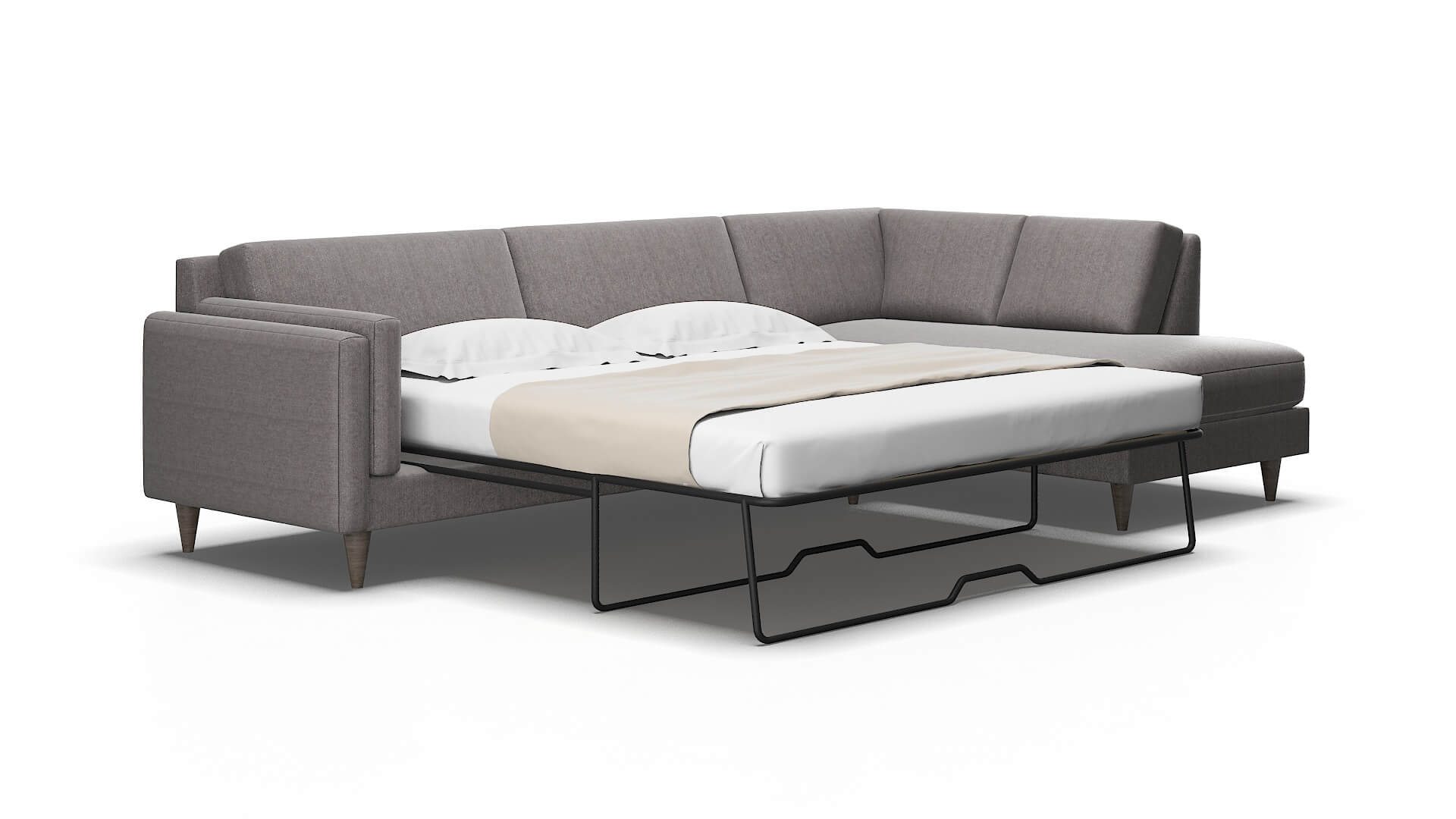 Helsinki Atlas_plz silver Panel sleeper Espresso Legs  2