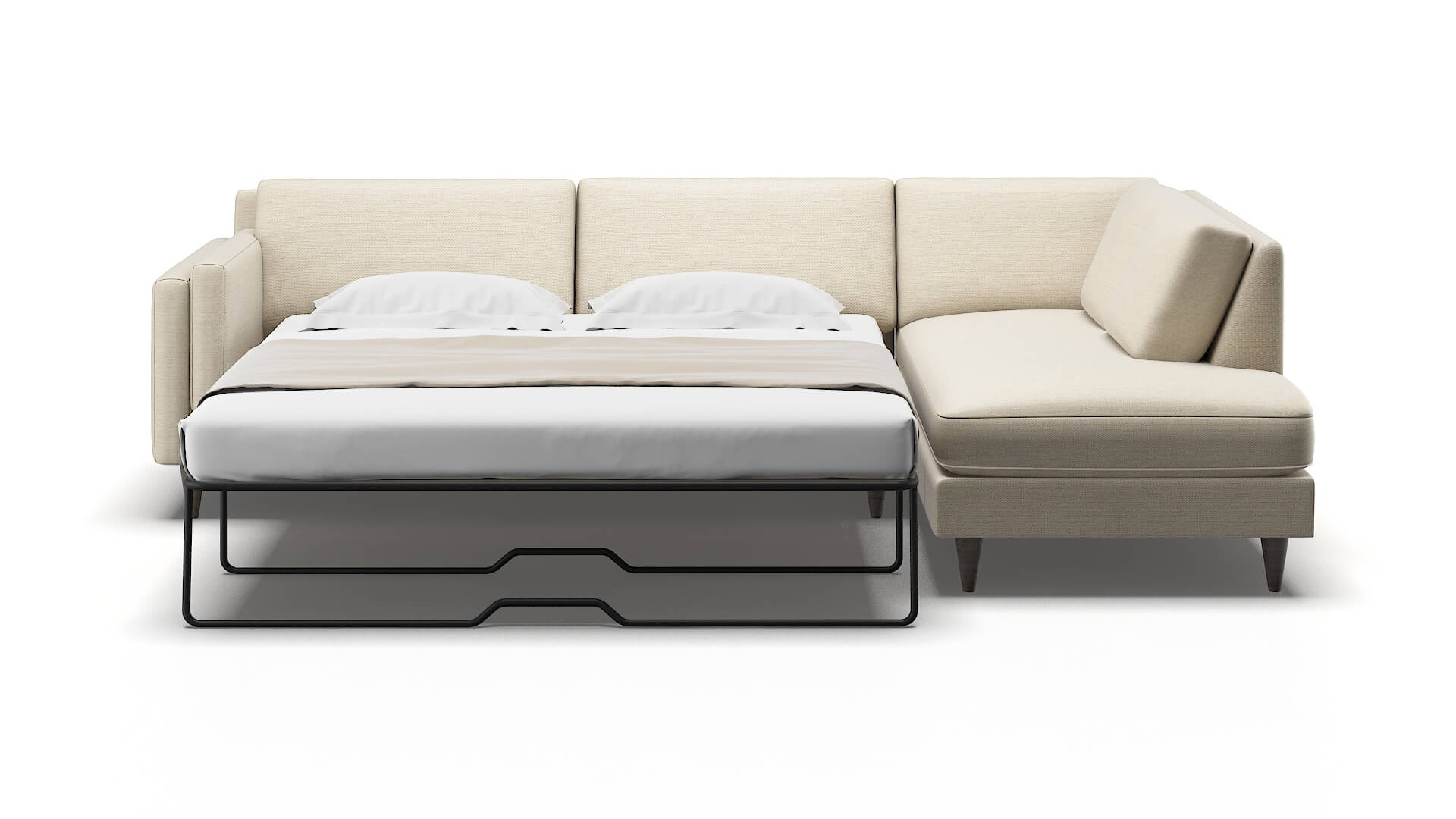 Helsinki Avenger Beach Panel Sleeper Espresso legs 1