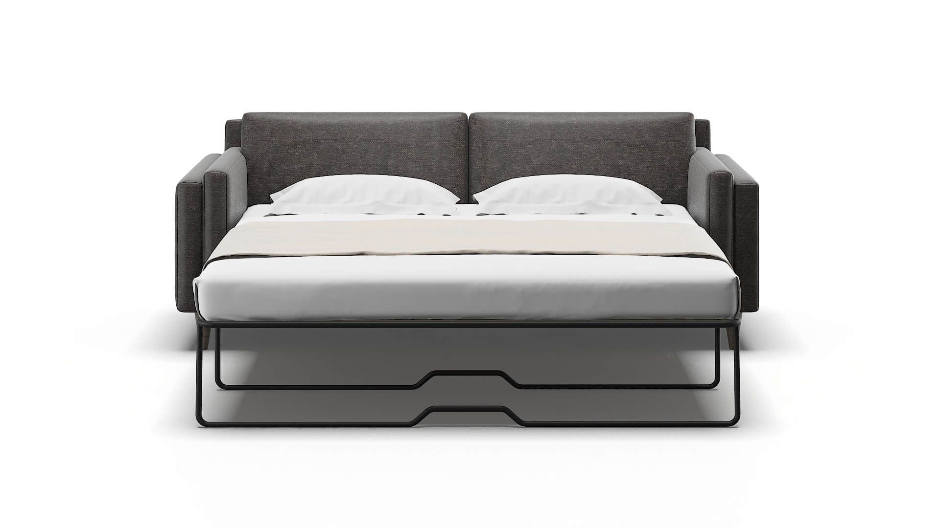 Helsinki Avenger Denim Sofa Sleeper Espresso legs 1