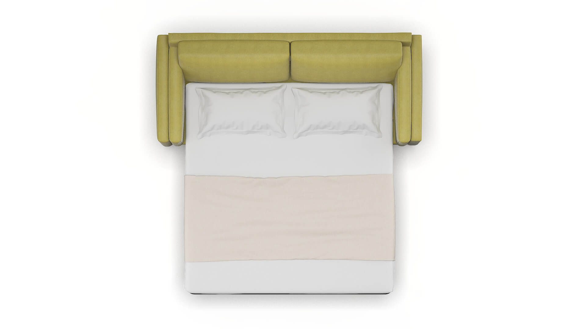 Helsinki Bella Apple Sofa Sleeper Espresso legs 3