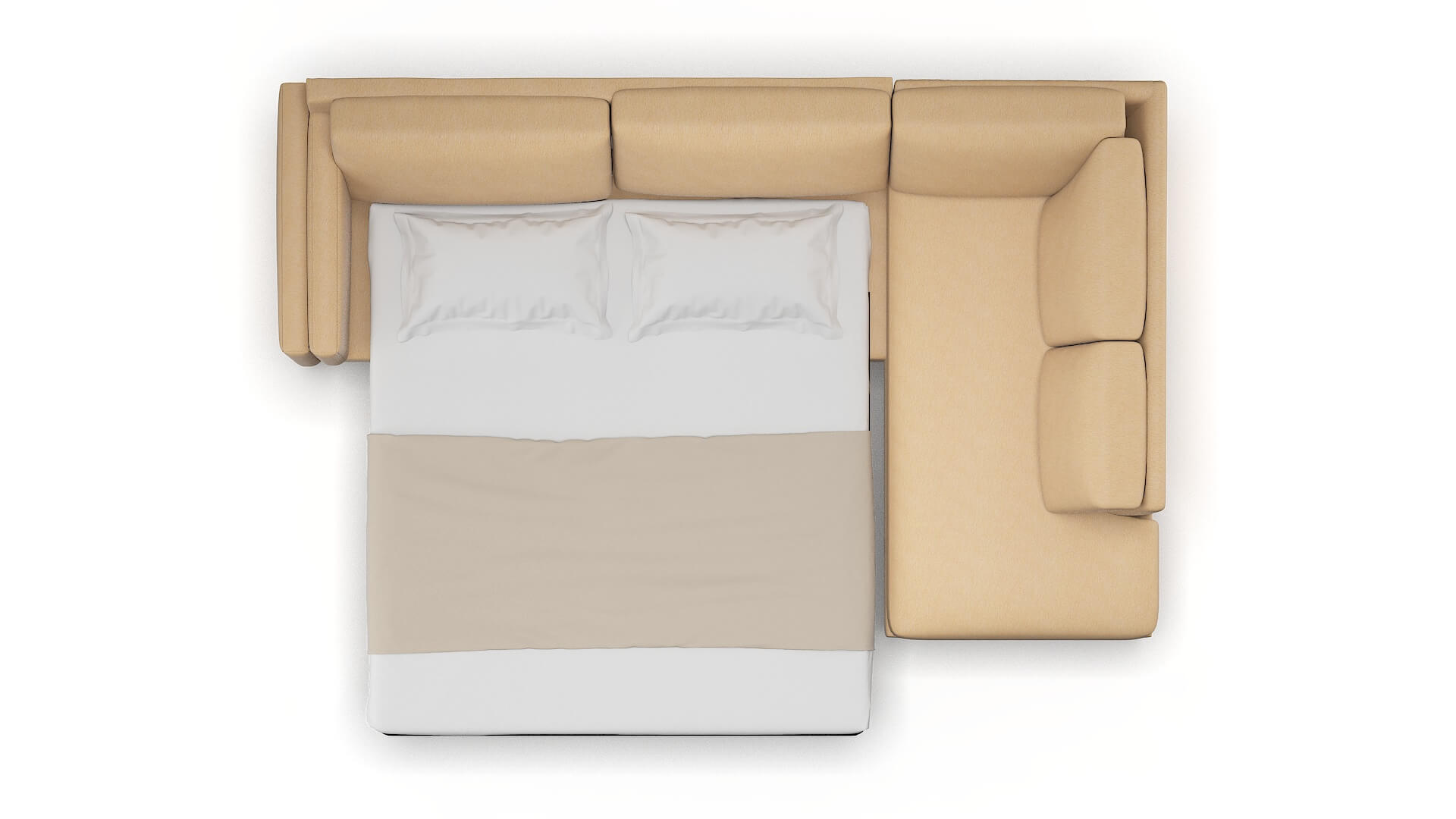 Helsinki Bella Coffee Panel Sleeper Espresso legs 3