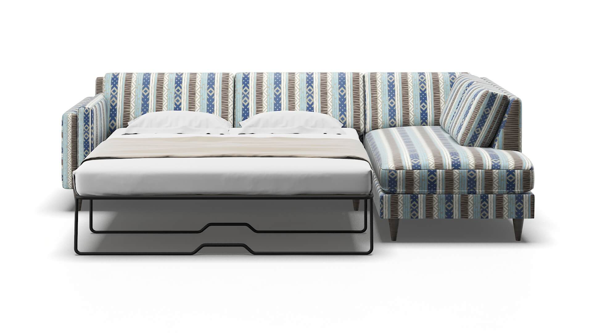 Helsinki Bodhi Indigo Panel Sleeper Espresso legs 1