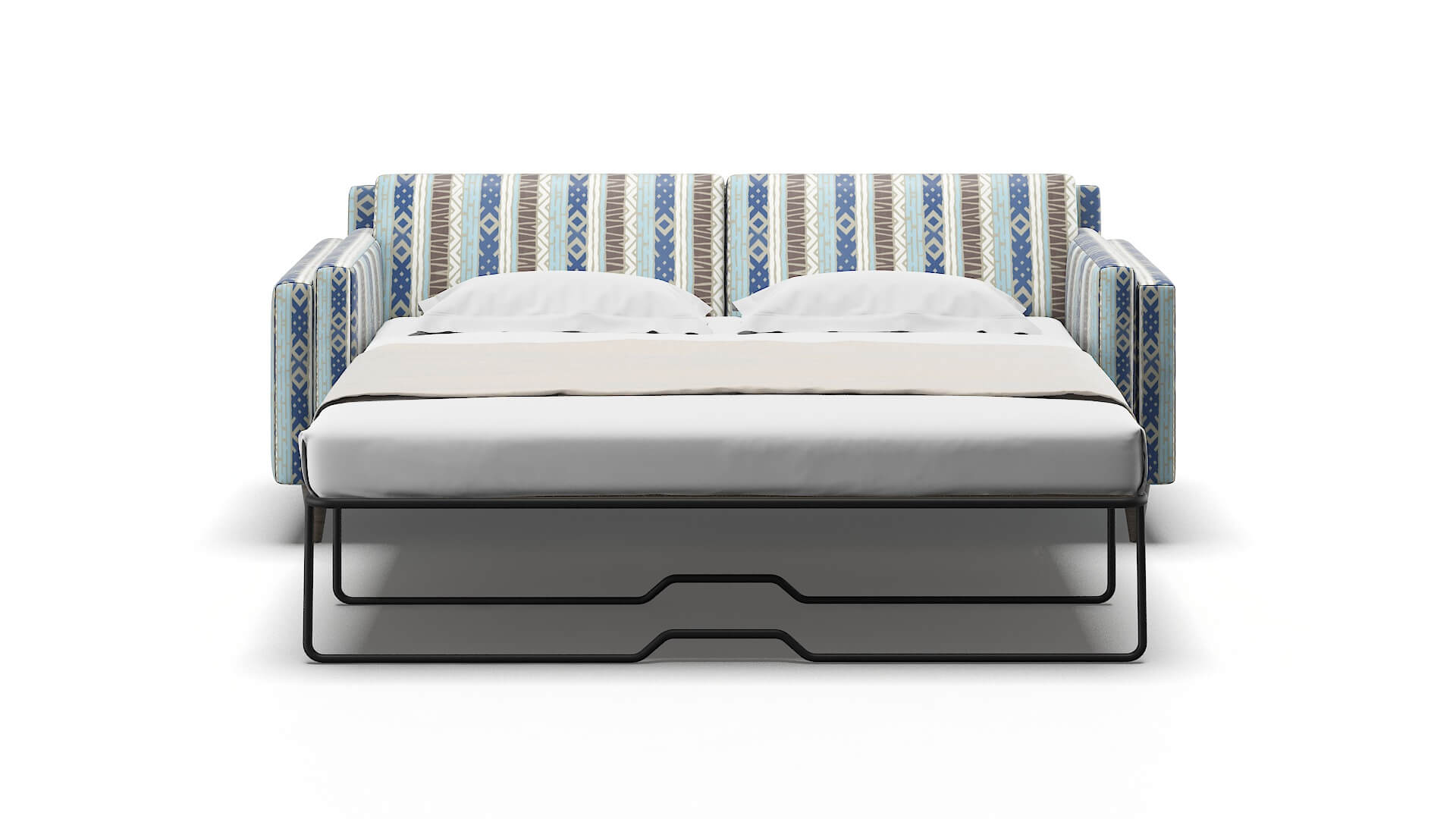 Helsinki Bodhi Indigo Sofa Sleeper Espresso legs 1