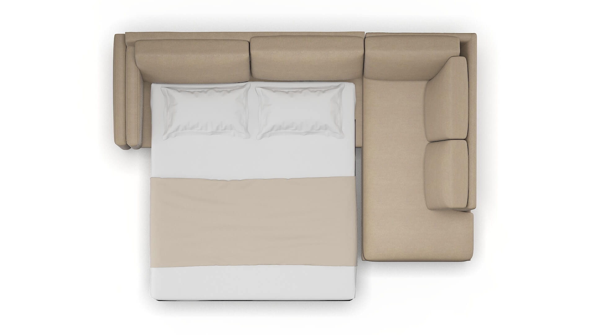 Helsinki Chance Platinum Panel Sleeper Espresso legs 3