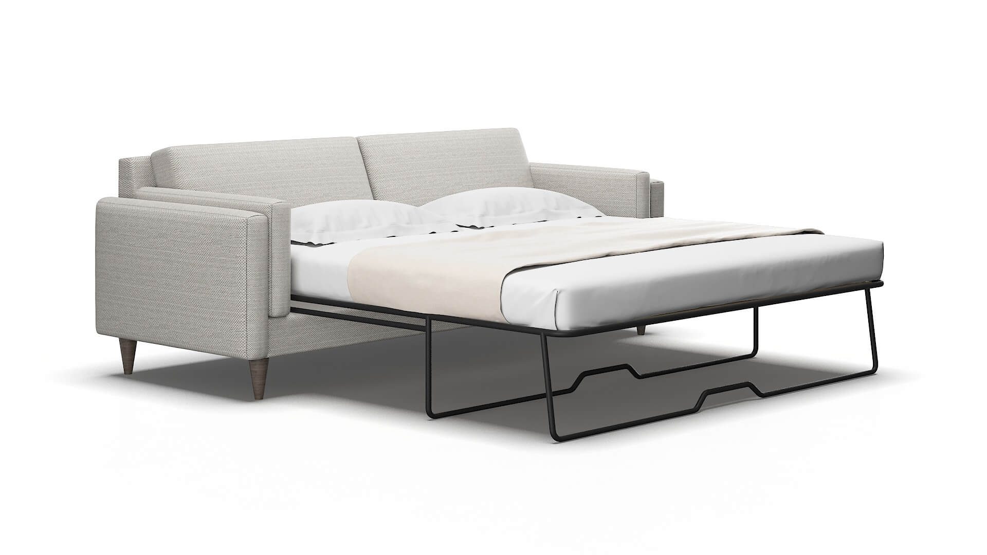 Helsinki Derby grey Sofa sleeper Espresso Legs  2