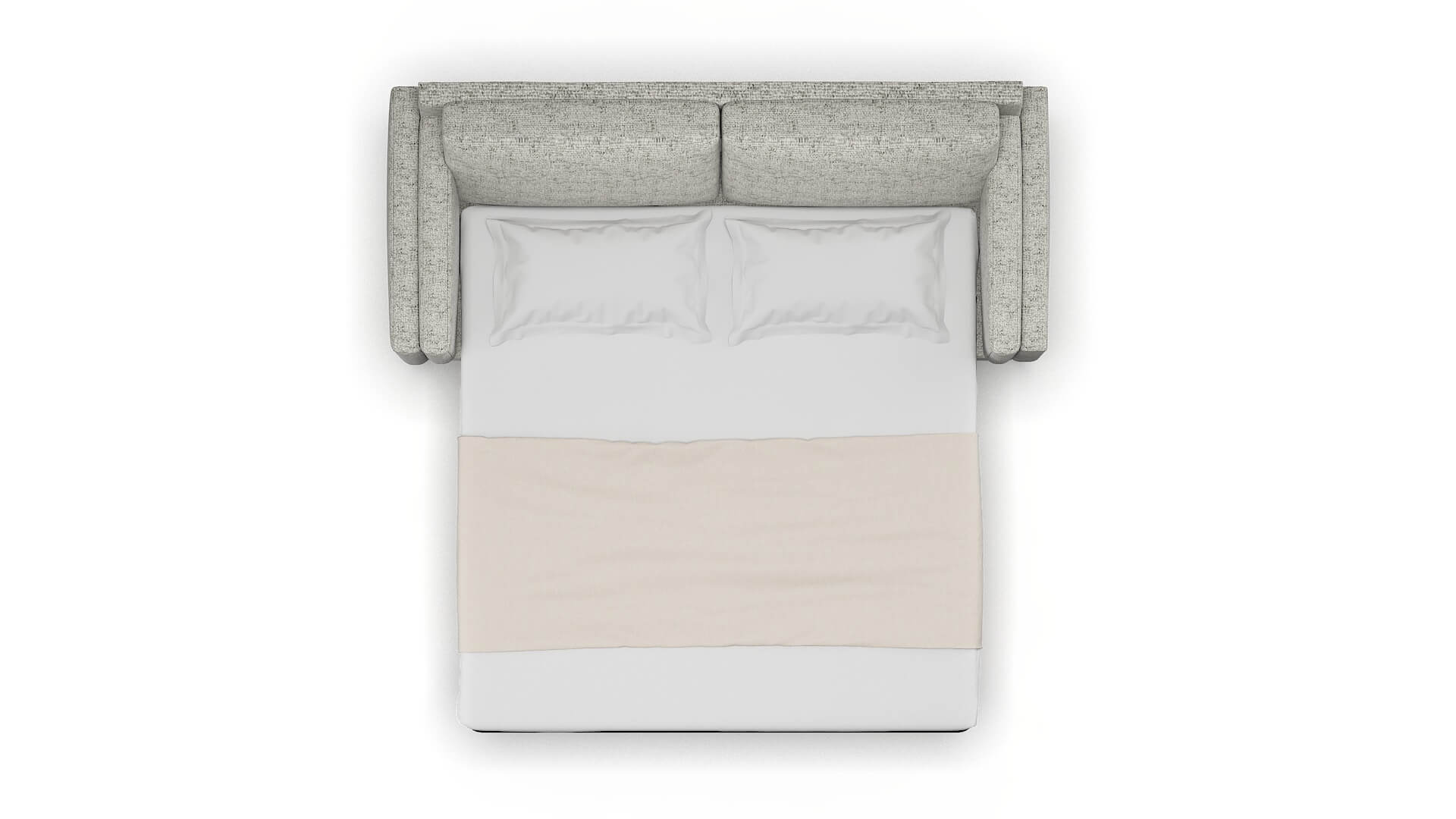 Helsinki Derby Silver Sofa Sleeper Espresso legs 3