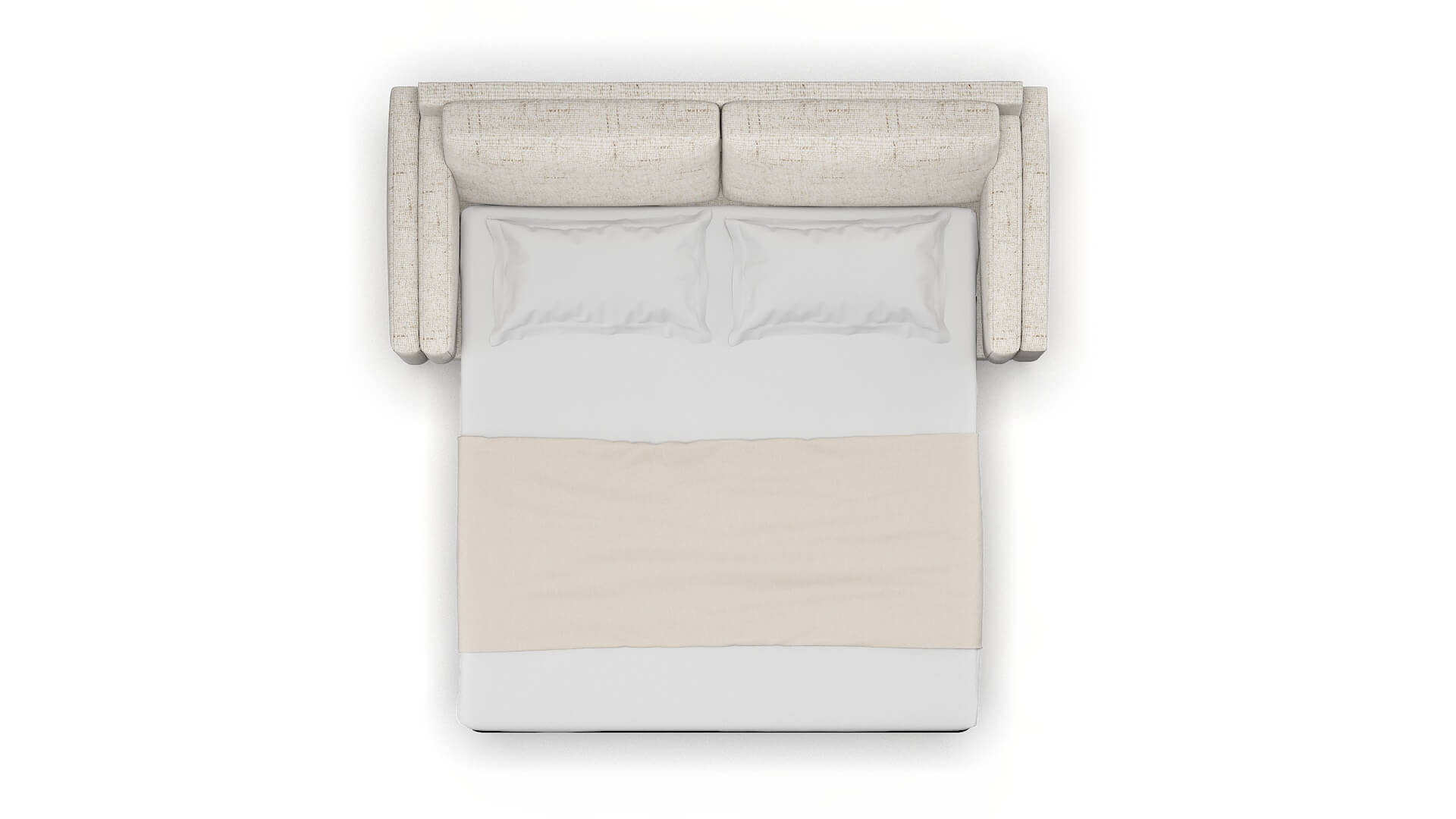 Helsinki Derby Taupe Sofa Sleeper Espresso legs 3