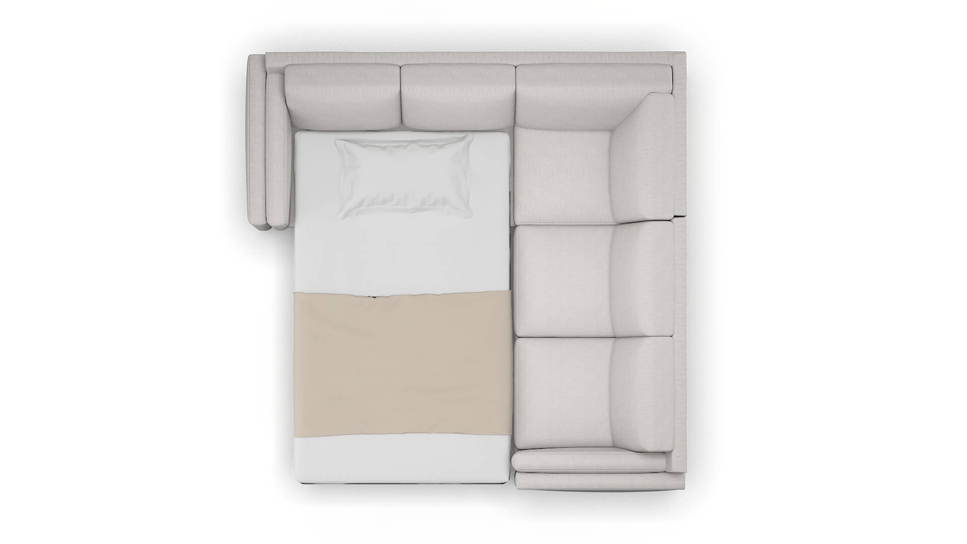 Helsinki Dream_d Sterling Sectional Sleeper Espresso legs 3