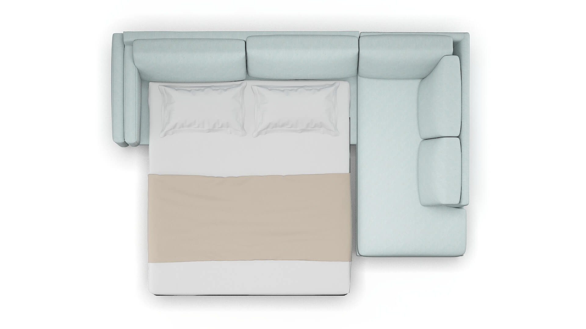 Helsinki Hepburn Peridot Panel Sleeper Espresso legs 3