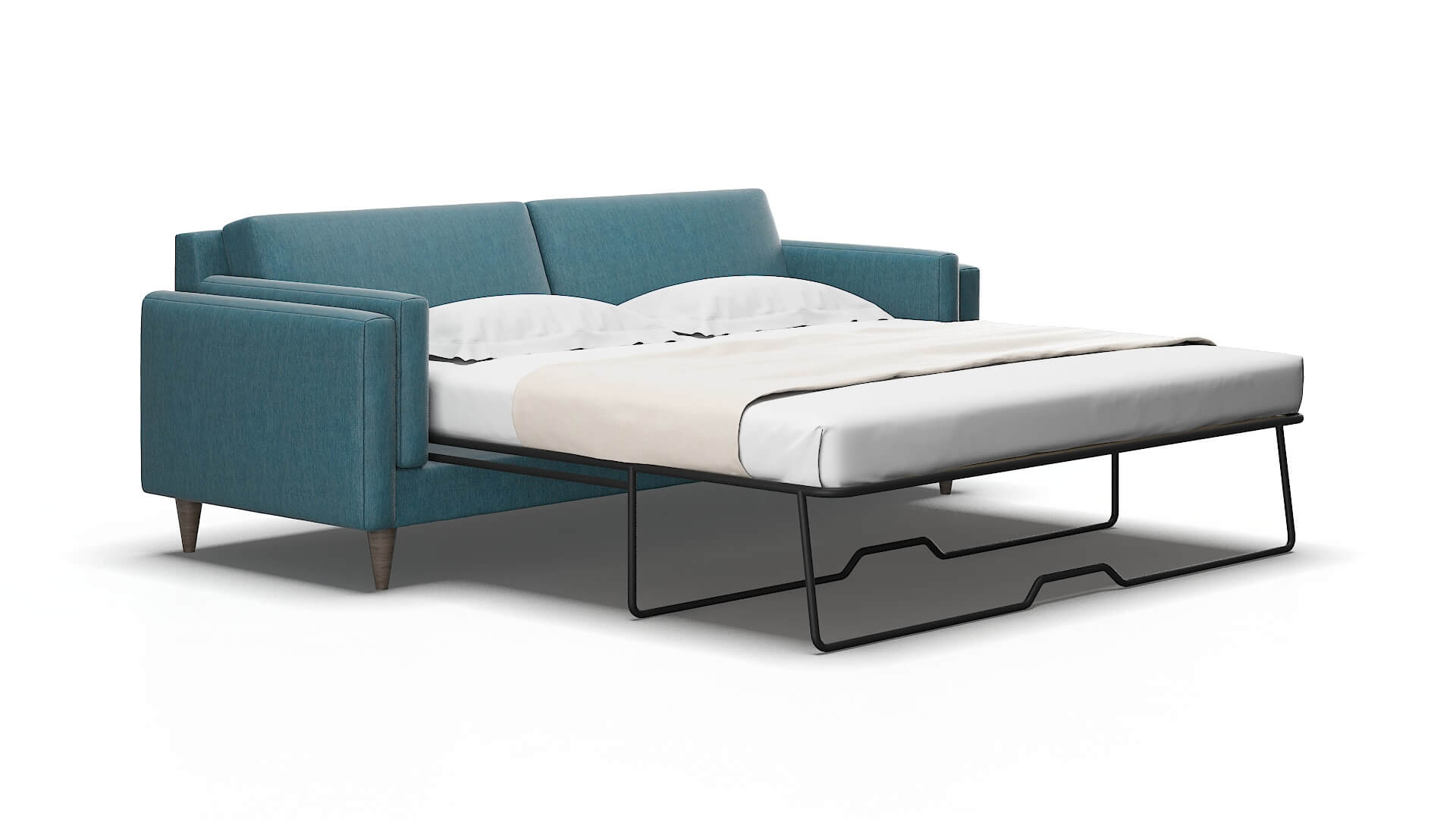 Helsinki Hepburn teal Sofa sleeper Espresso Legs  2