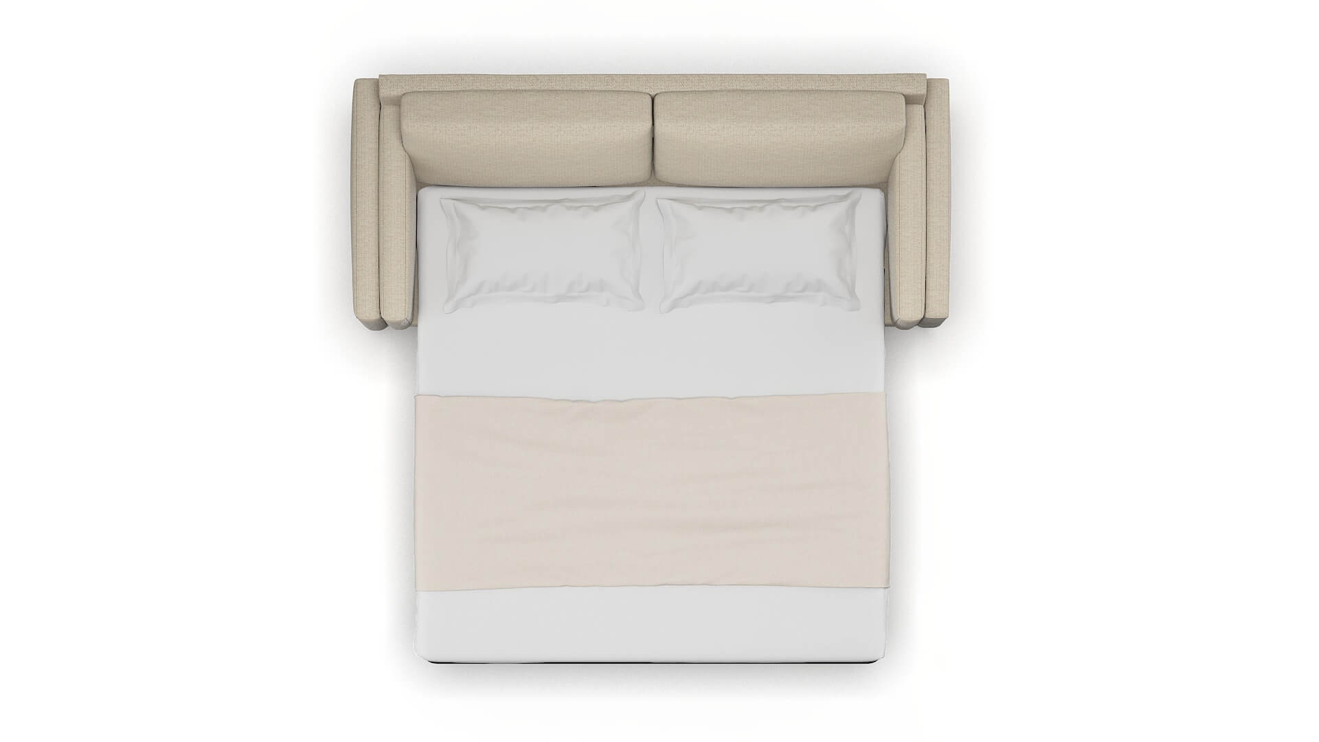 Helsinki Insight Barley Sofa Sleeper Espresso legs 3