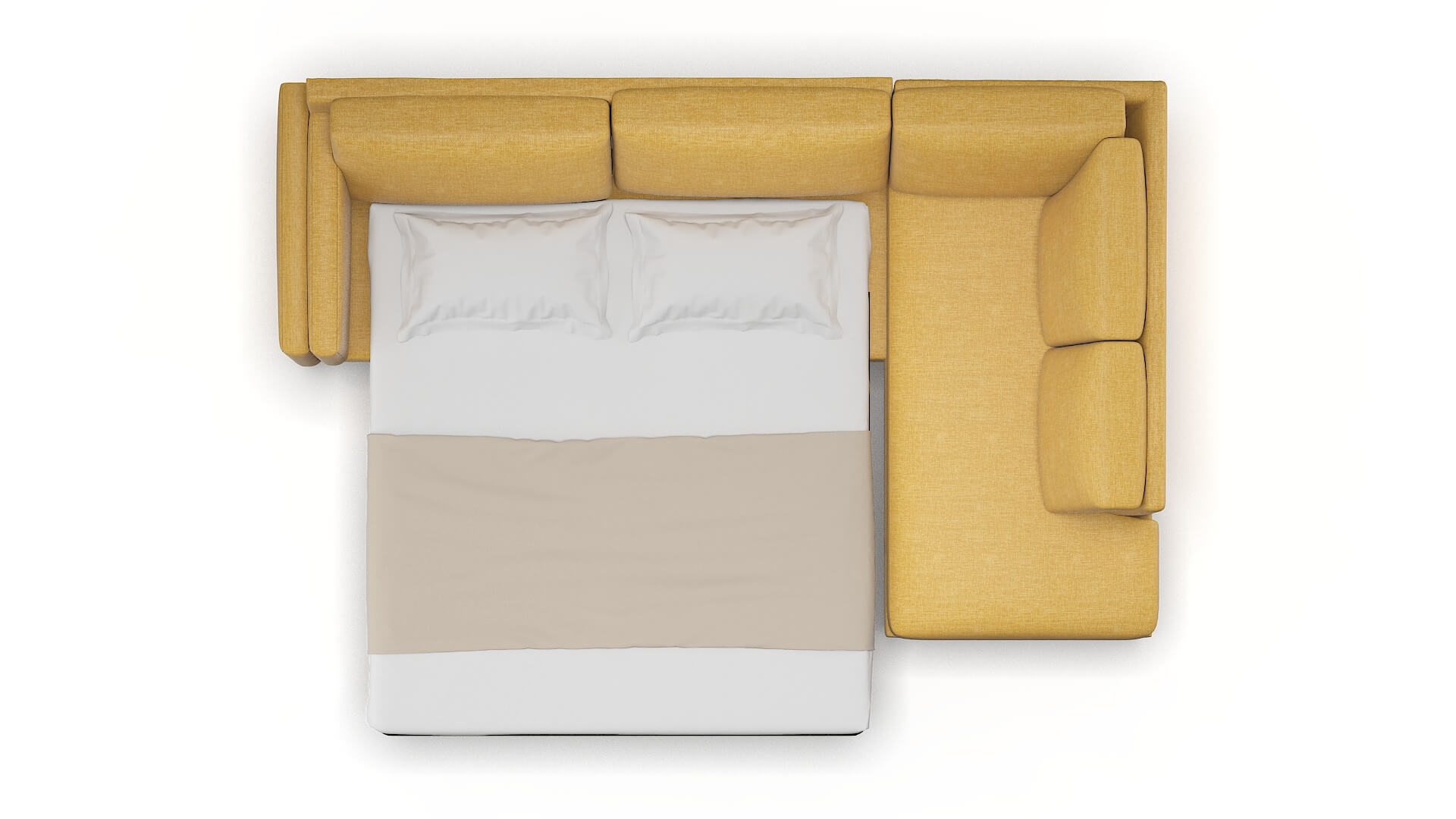 Helsinki Insight Citronella Panel Sleeper Espresso legs 3