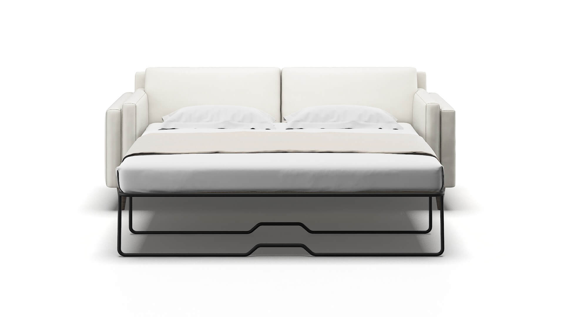 Helsinki Keylargo Oatmeal Sofa Sleeper Espresso legs 1