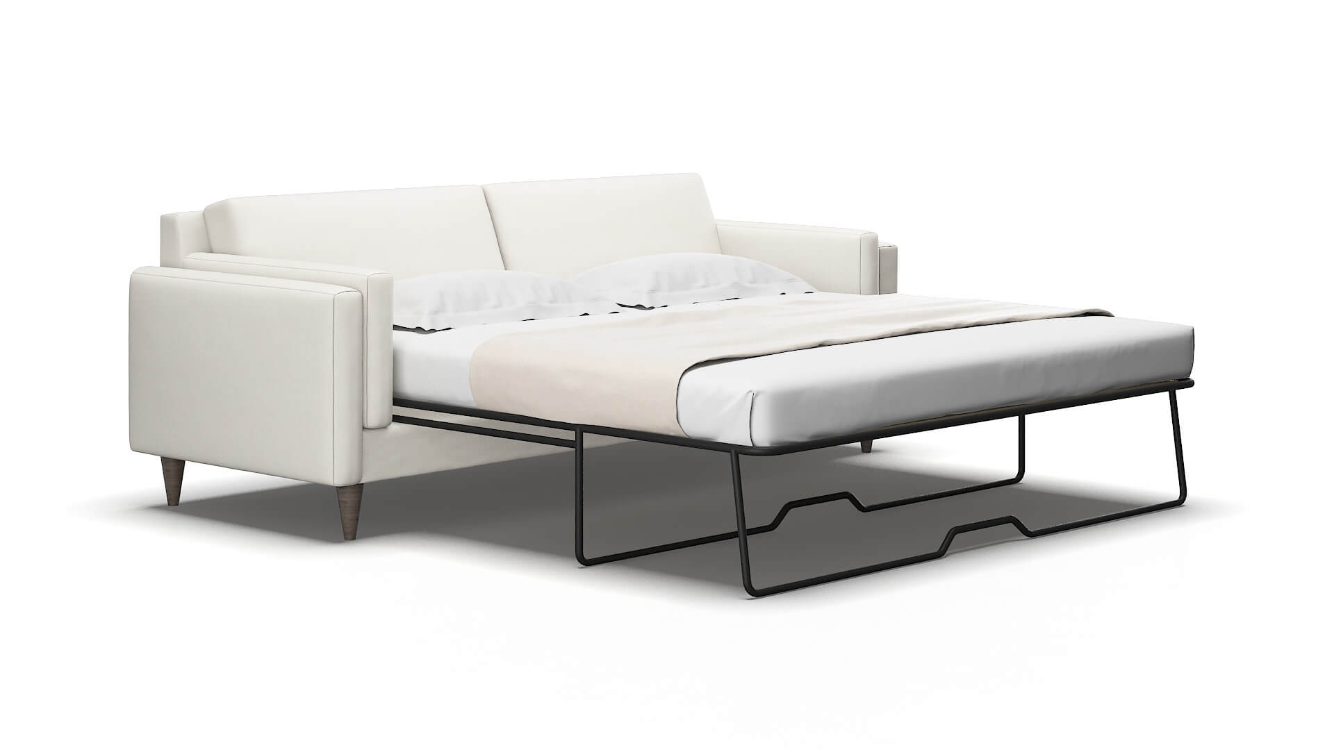 Helsinki Keylargo oatmeal Sofa sleeper Espresso Legs  2