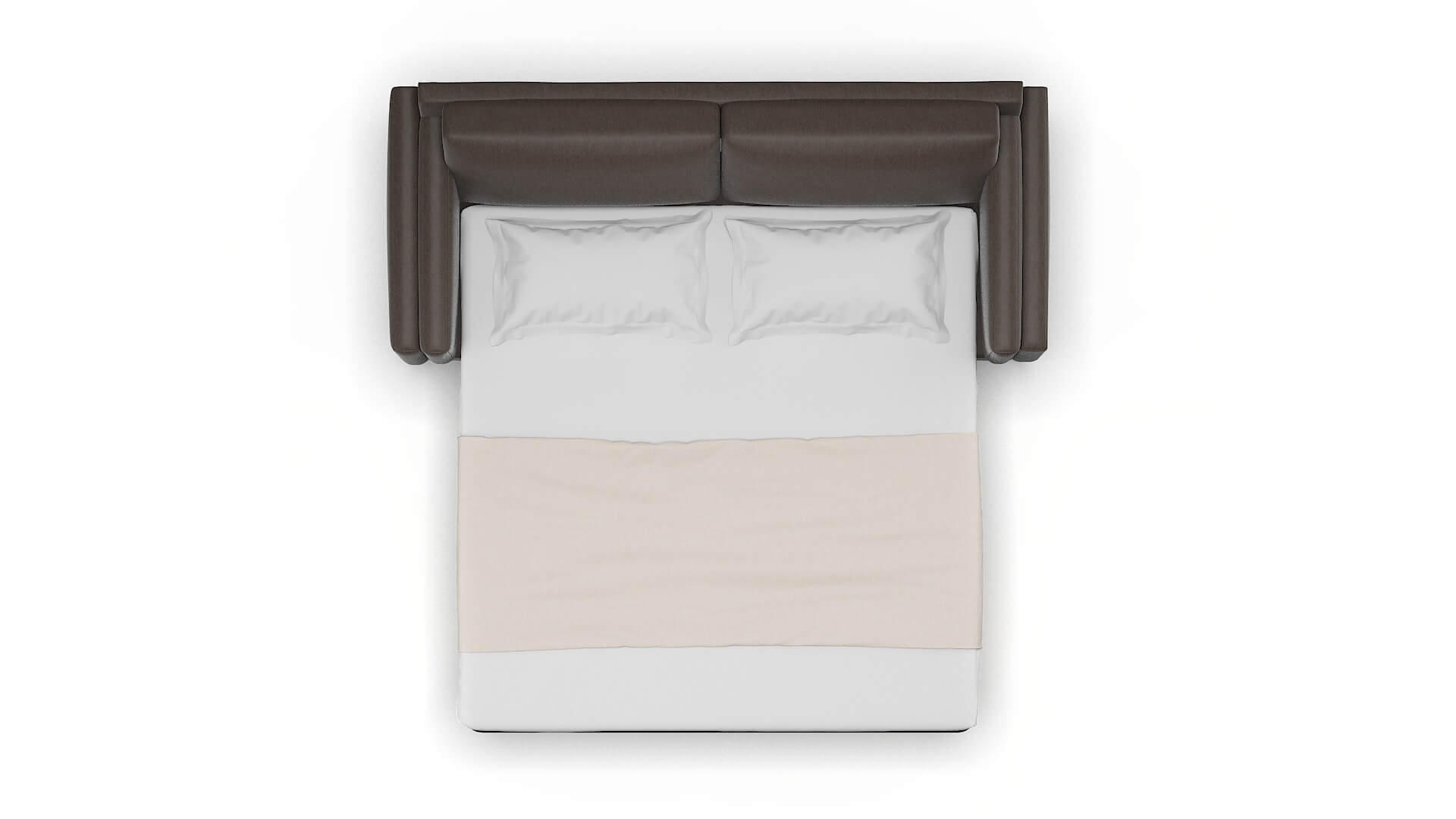 Helsinki Naples Graphite Sofa Sleeper Espresso legs 3