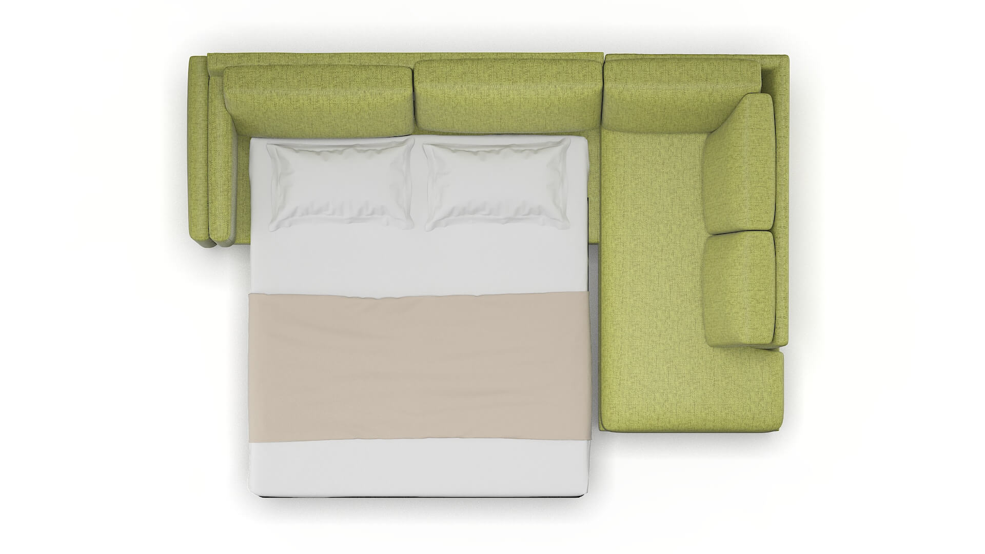 Helsinki Notion Appletini Panel Sleeper Espresso legs 3