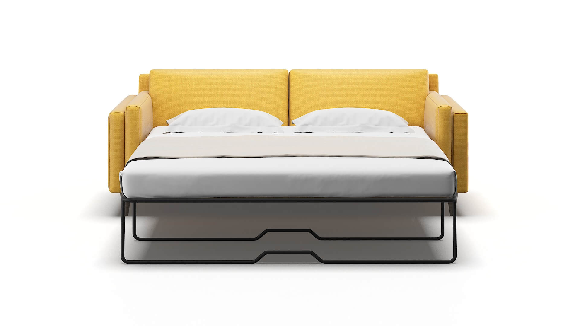 Helsinki Portland Dijon Sofa Sleeper Espresso legs 1