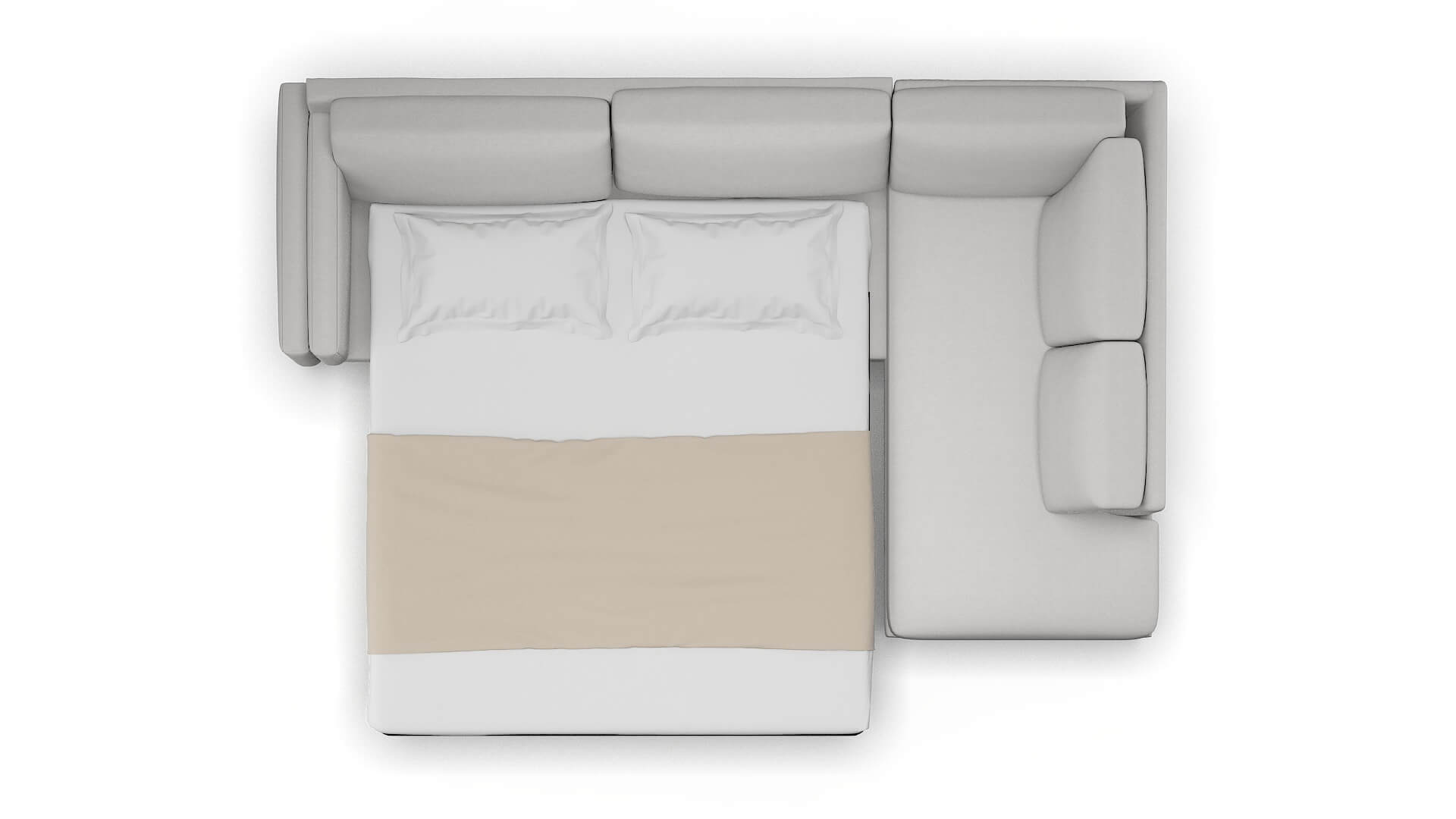 Helsinki Prisma Steam Panel Sleeper Espresso legs 3