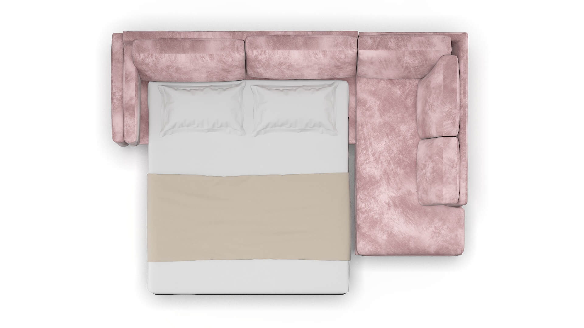 Helsinki Quartz 705 Panel Sleeper Espresso legs 3