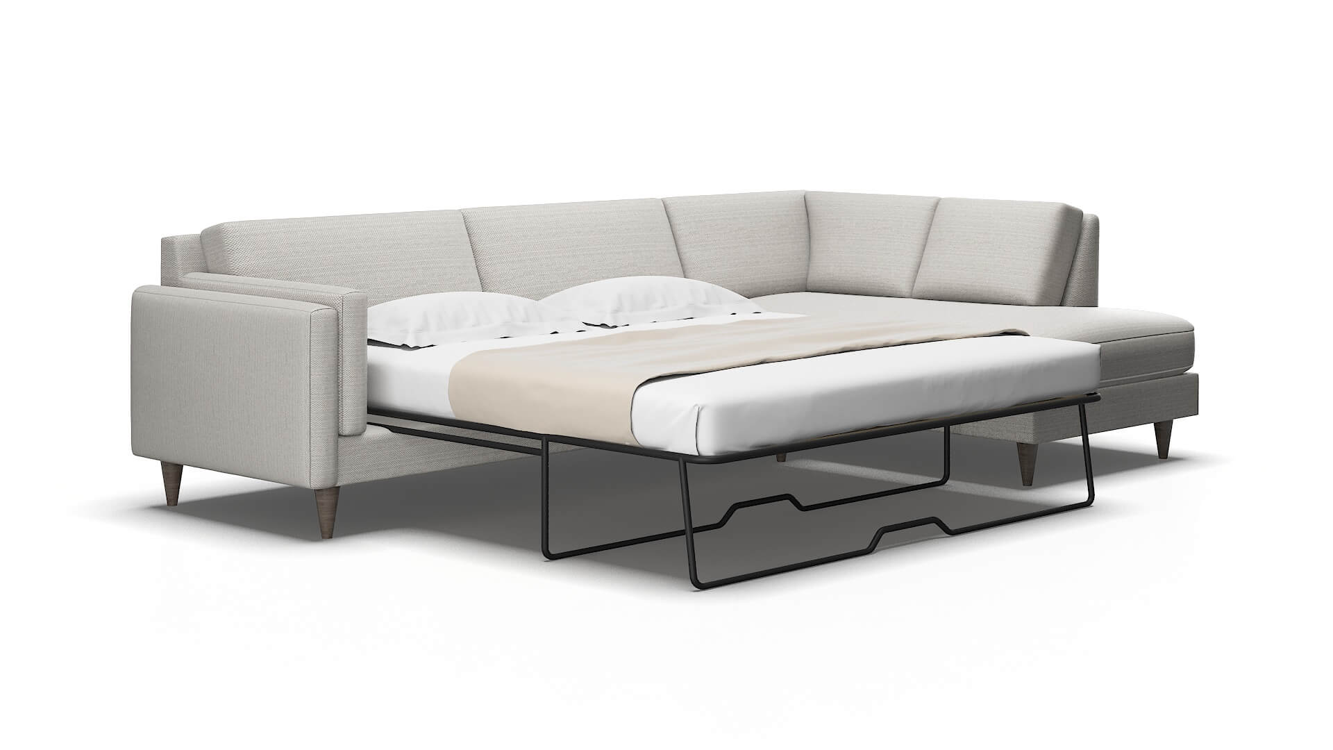 Helsinki Redondo stone Panel sleeper Espresso Legs  2