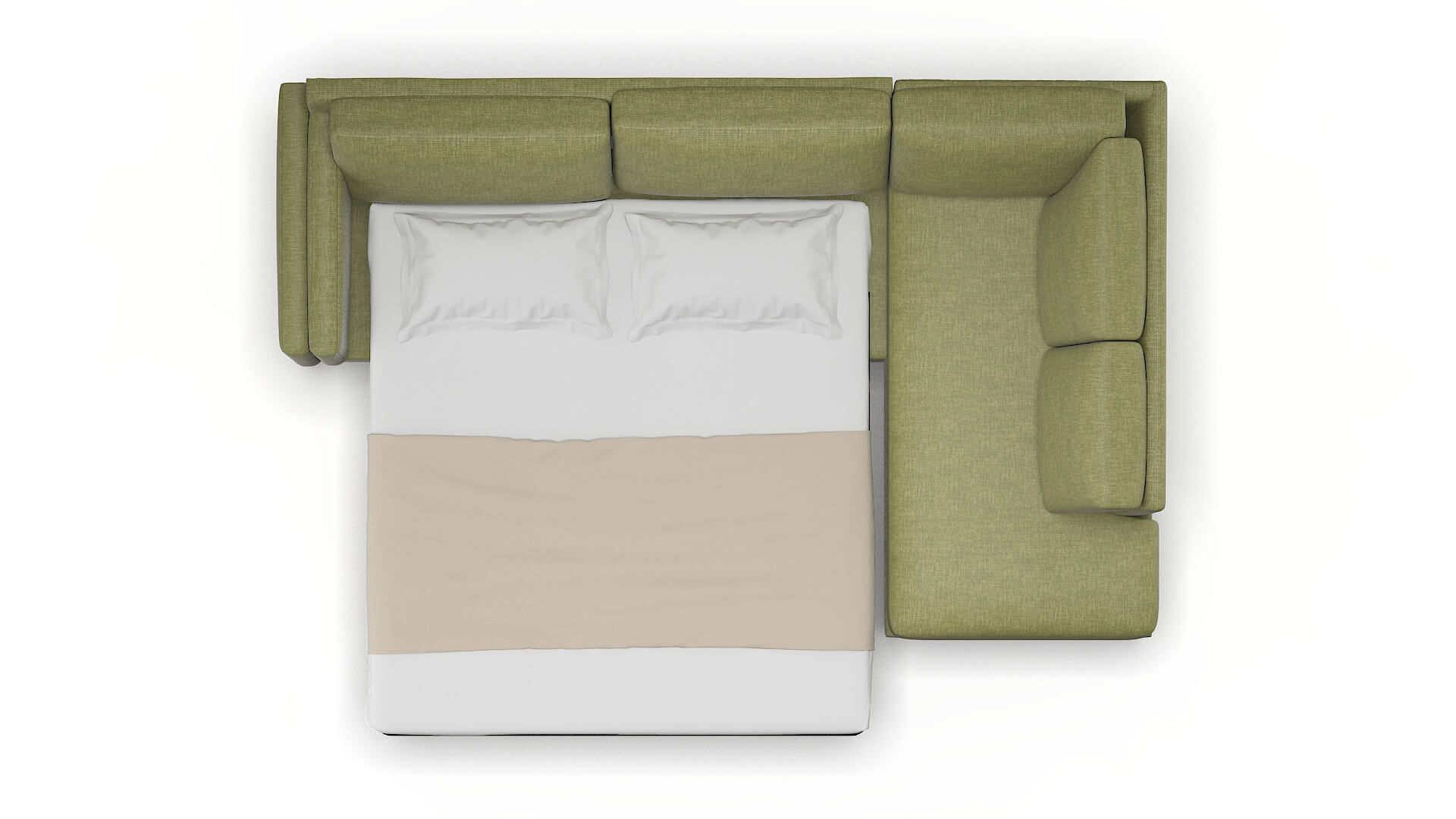 Helsinki Rocket Evergreen Panel Sleeper Espresso legs 3
