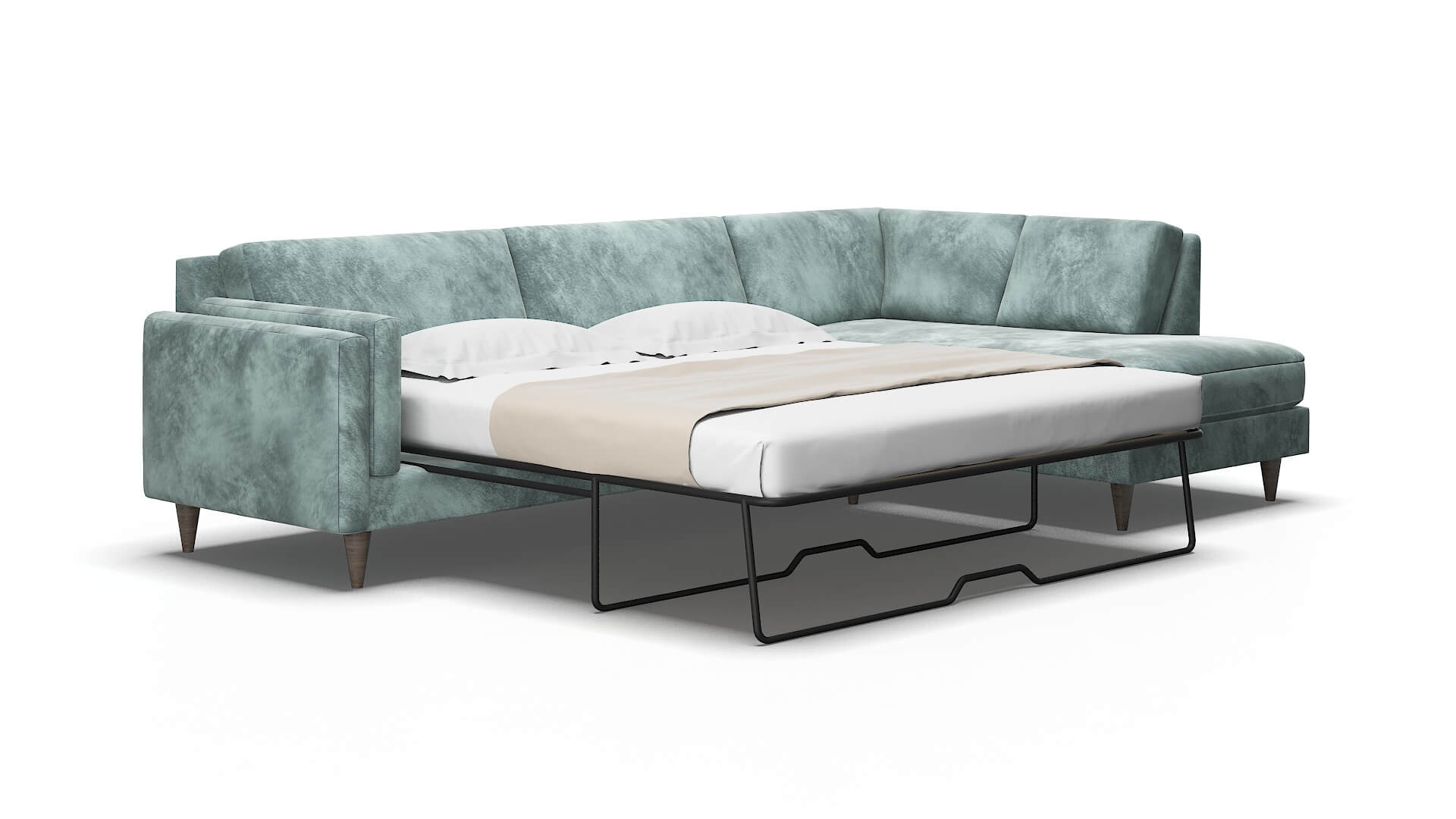 Helsinki Royale cloud Panel sleeper Espresso Legs  2