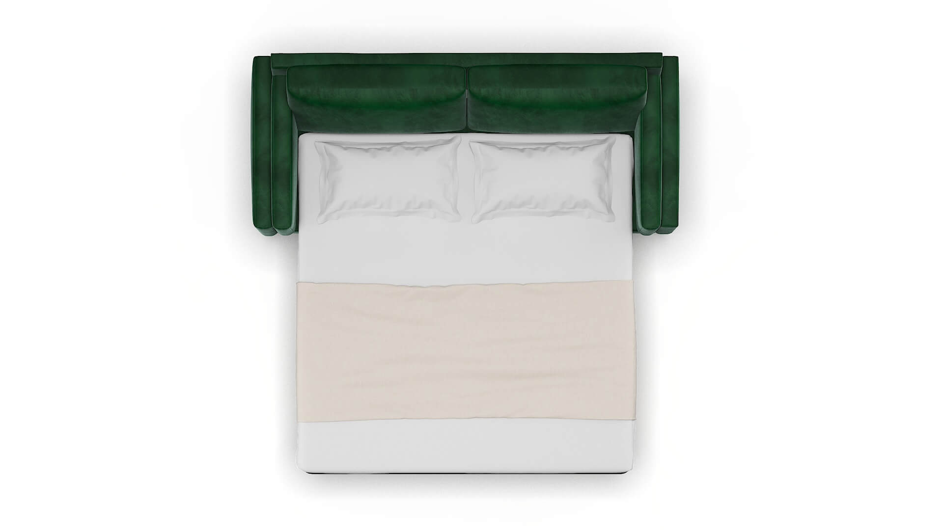 Helsinki Royale Evergreen Sofa Sleeper Espresso legs 3