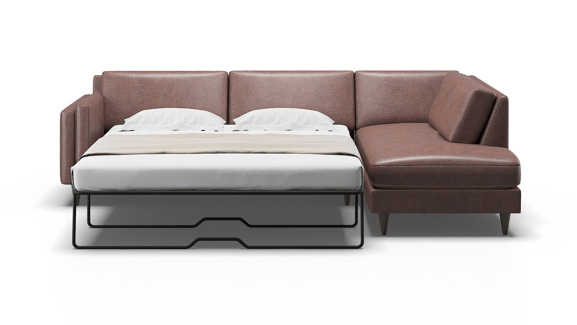 Helsinki Royale Mocha Panel Sleeper Espresso legs 1