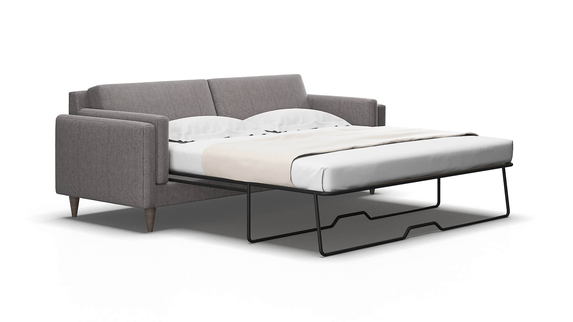 Helsinki Sasha granite Sofa sleeper Espresso Legs  2