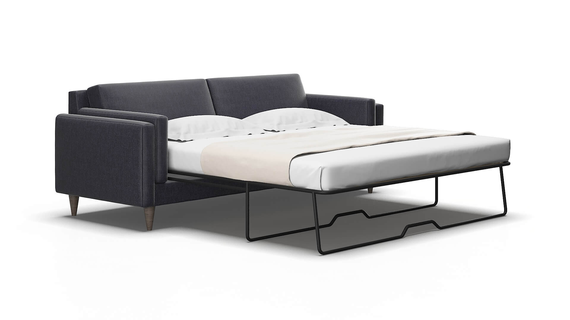 Helsinki Sasha navy Sofa sleeper Espresso Legs  2