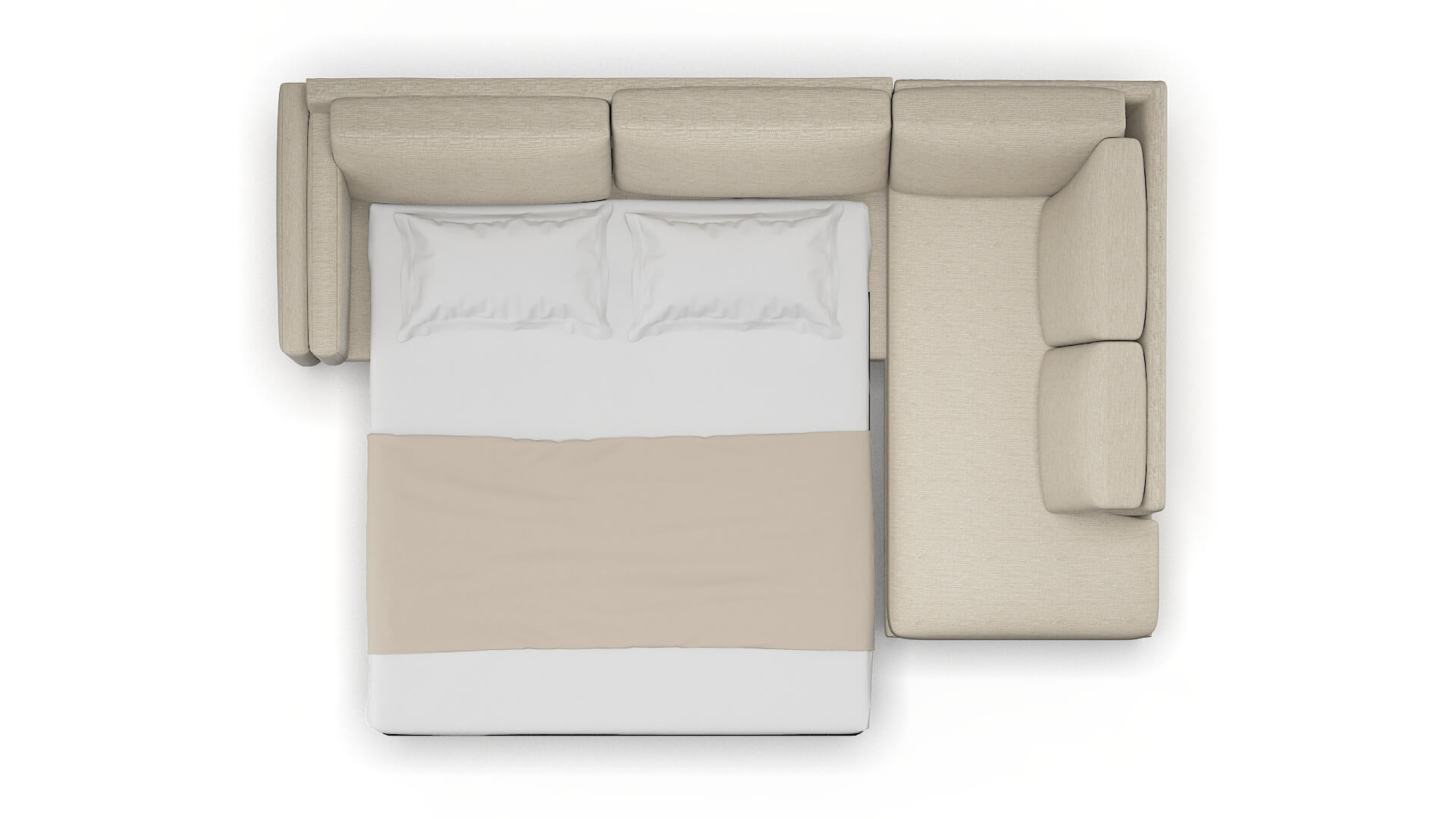 Helsinki Sosoftness 72 Panel Sleeper Espresso legs 3