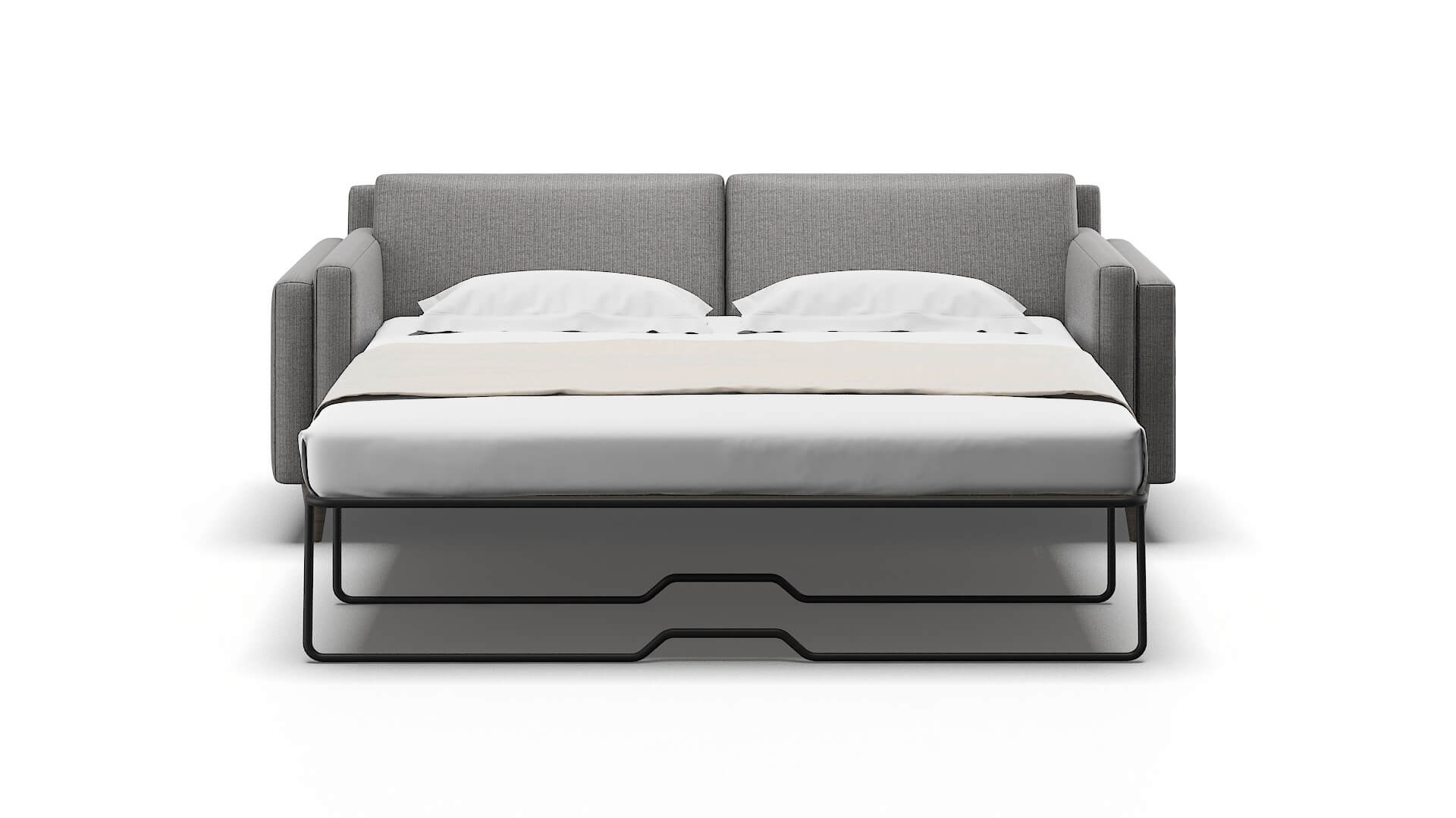 Helsinki Terrain Oatmeal Sofa Sleeper Espresso legs 1