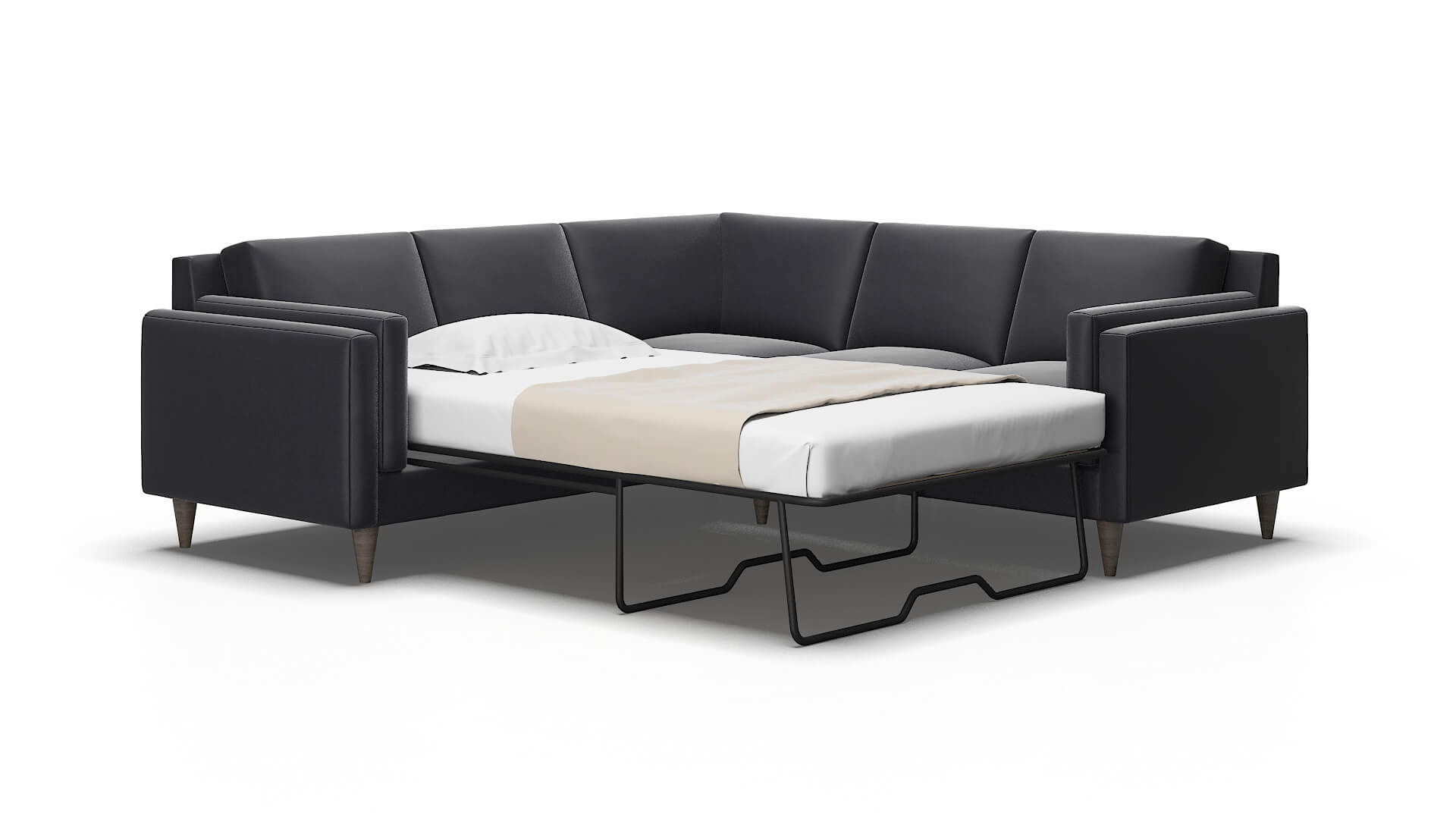 Helsinki Urban_d eclipse Sectional sleeper Espresso Legs  2