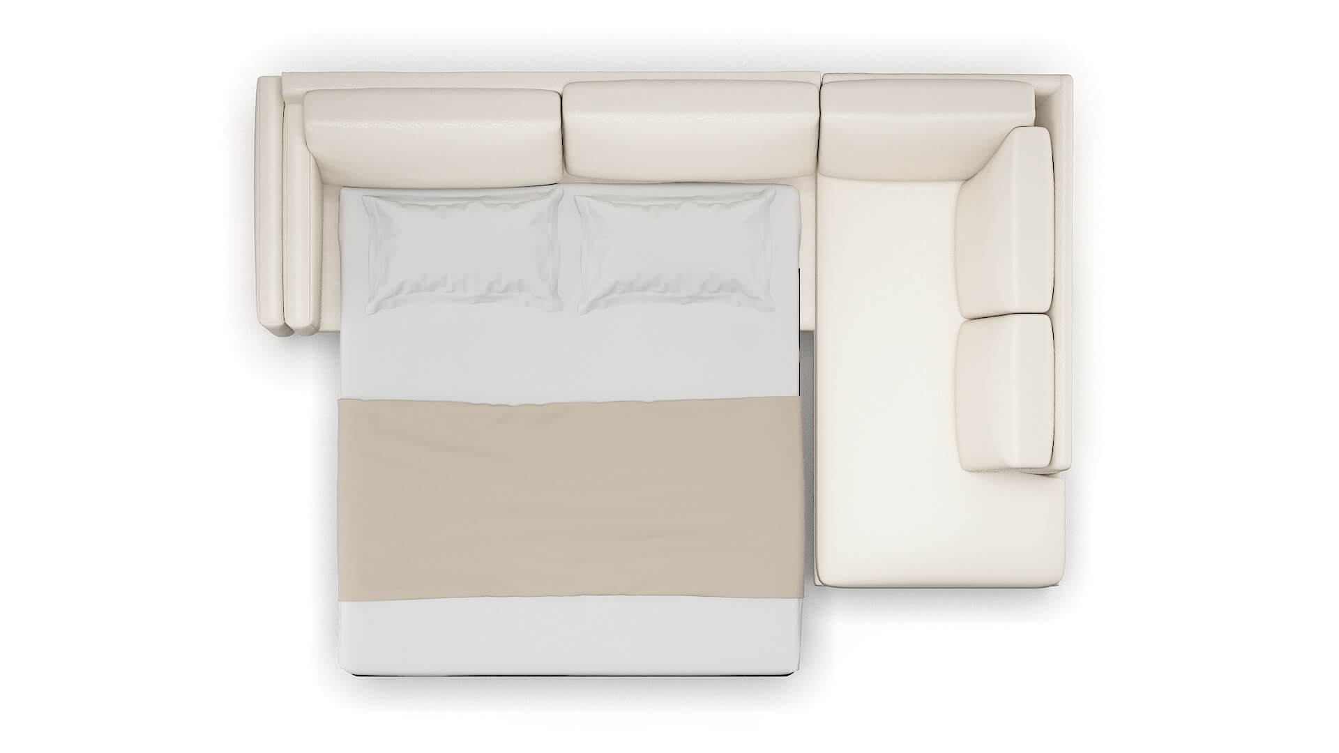 Helsinki Urban_d Snow Panel Sleeper Espresso legs 3