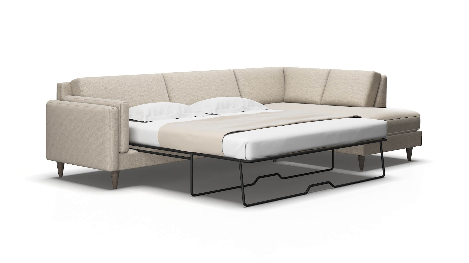 Helsinki Urban_d steel Panel sleeper Espresso Legs  2