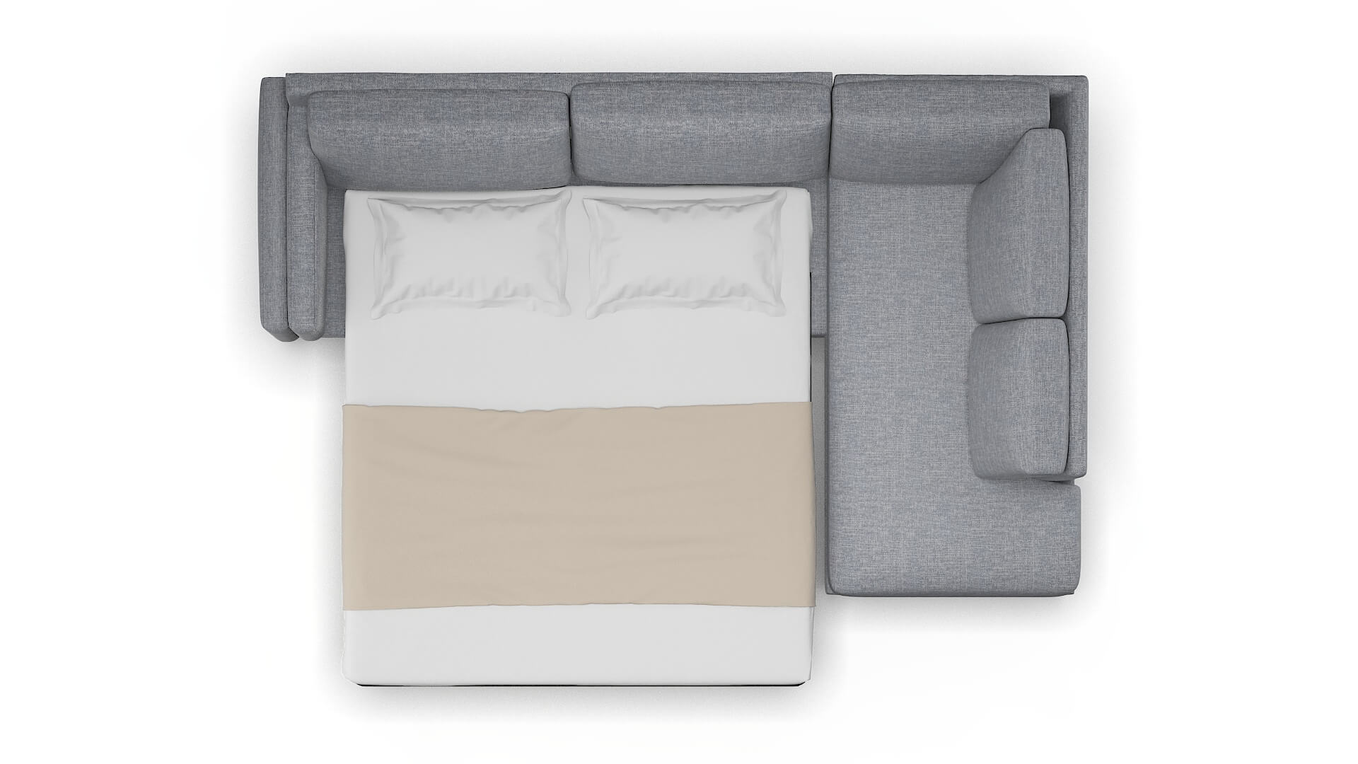 Helsinki Venus Mist Panel Sleeper Espresso legs 3
