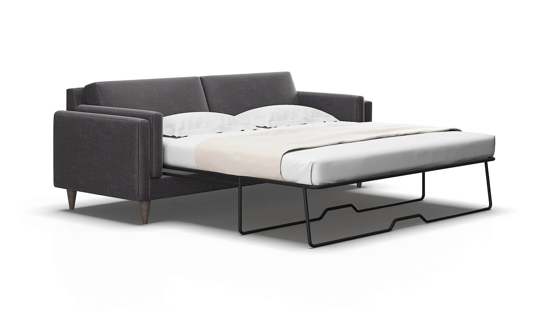 Helsinki Venus Onyx Sofa Sleeper Espresso legs 2