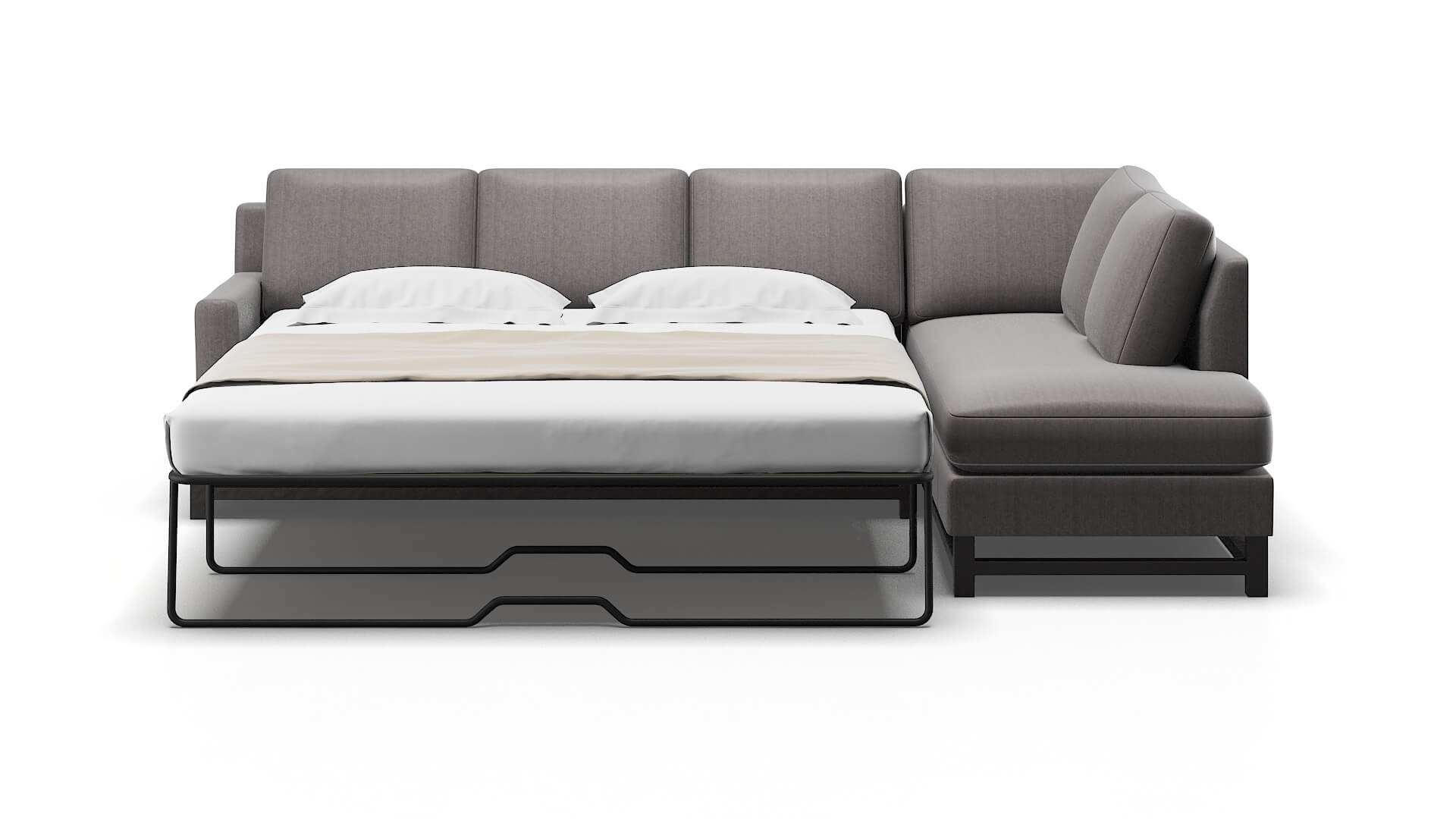 Houston Atlas_plz Silver Panel Sleeper Espresso legs 1