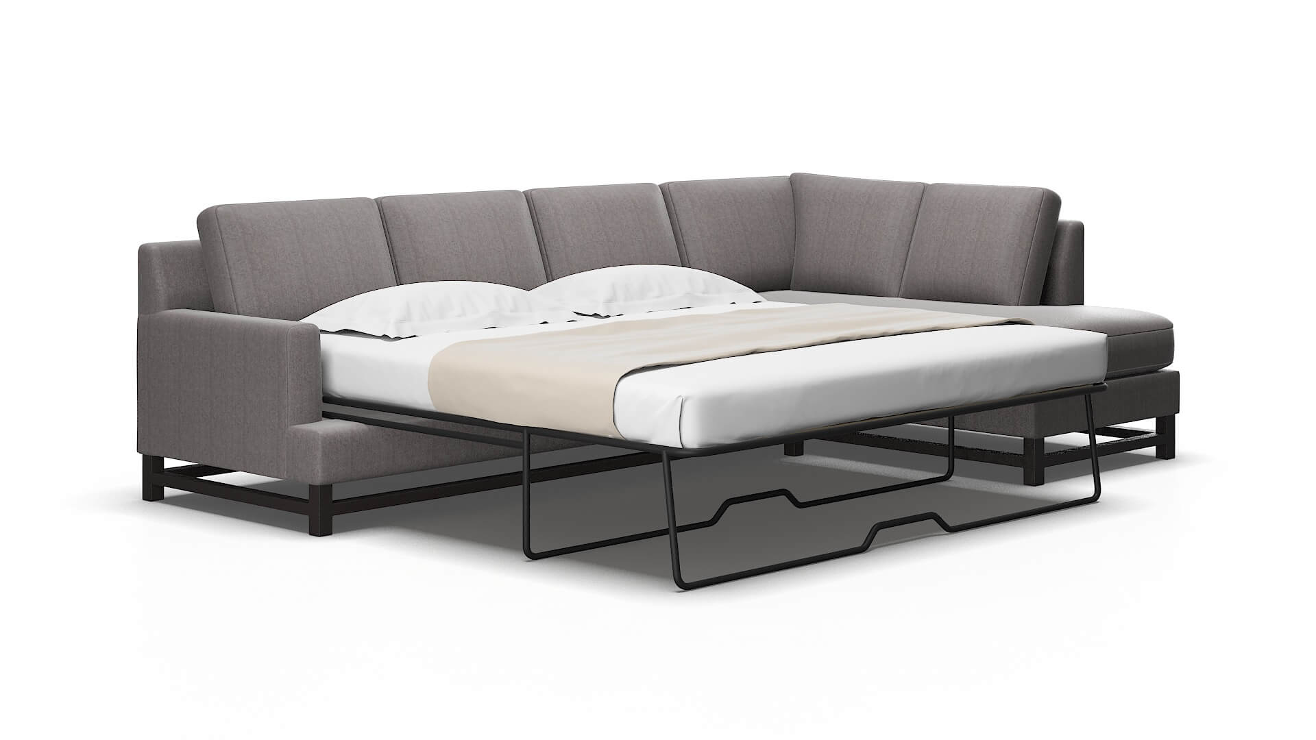 Houston Atlas_plz silver Panel sleeper Espresso Legs  2