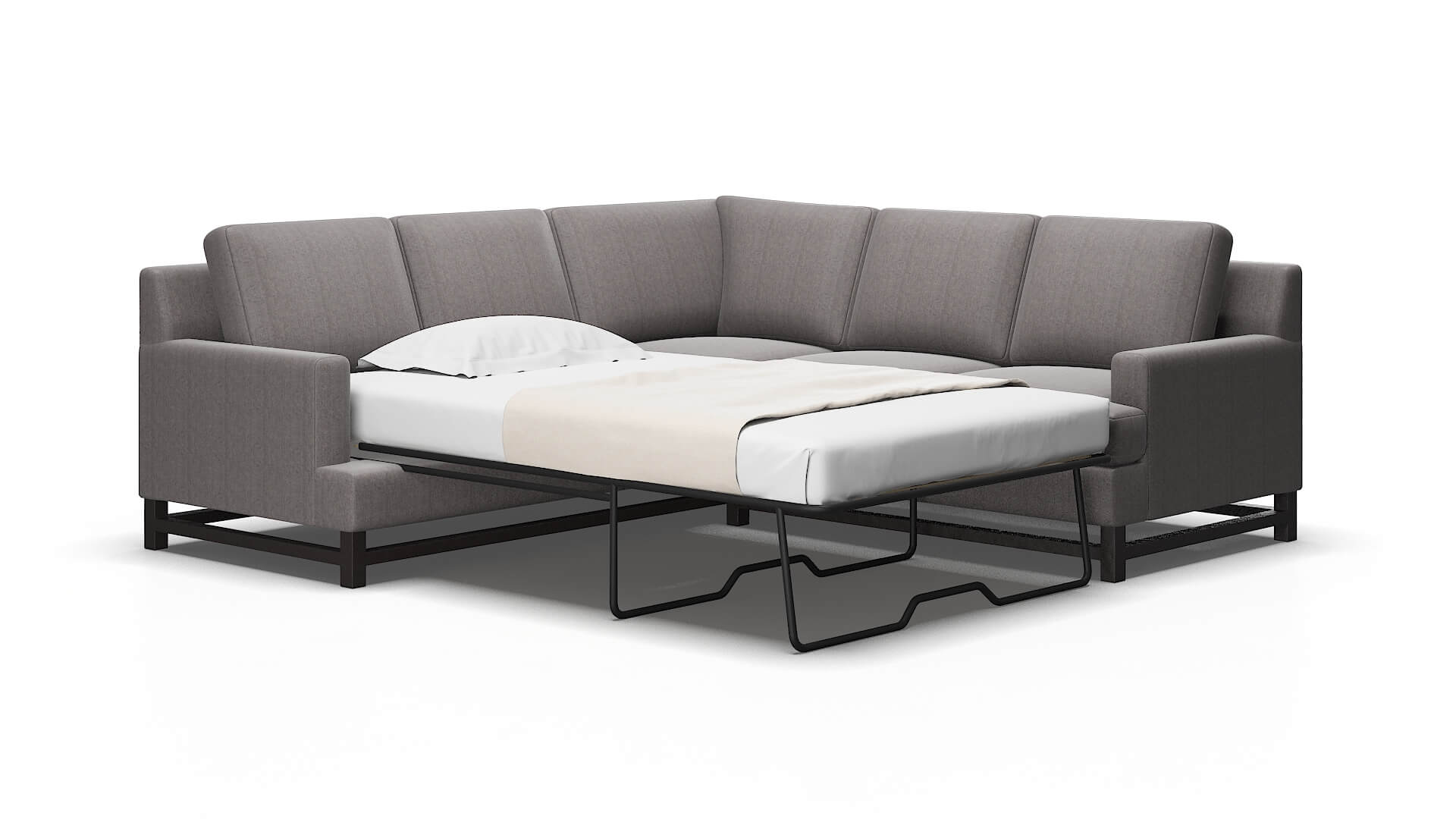 Houston Atlas_plz Silver Sectional Sleeper 2