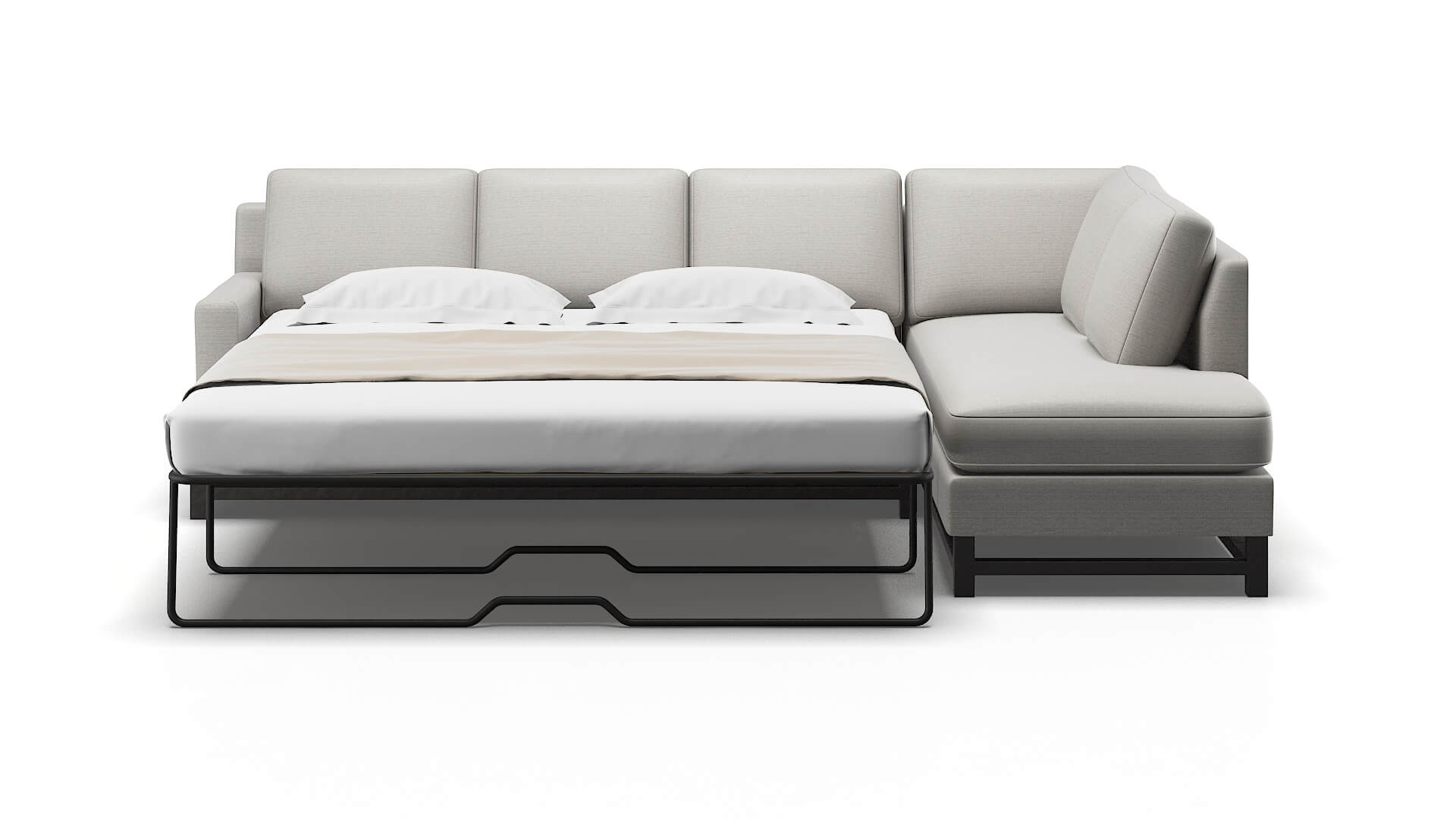 Houston Avenger Dolphin Panel Sleeper Espresso legs 1