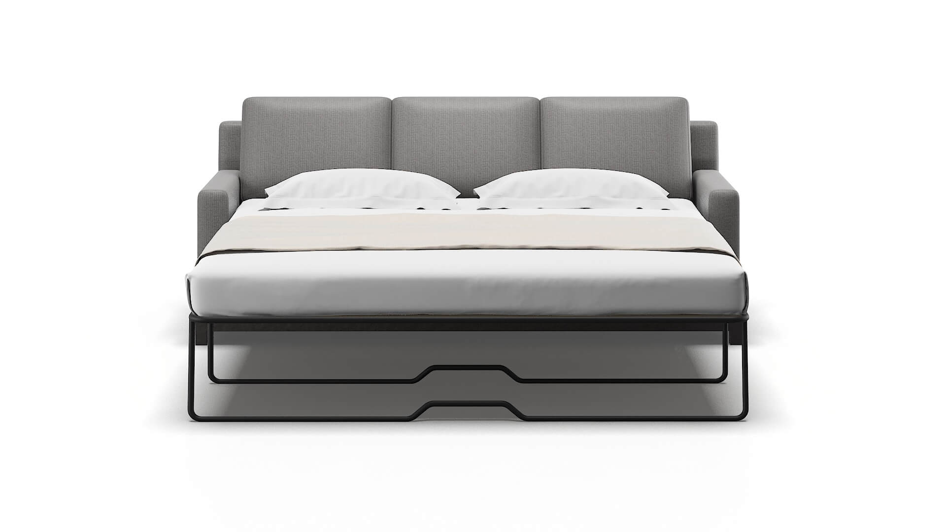 Houston Avenger Zinc Sofa Sleeper Espresso legs 1