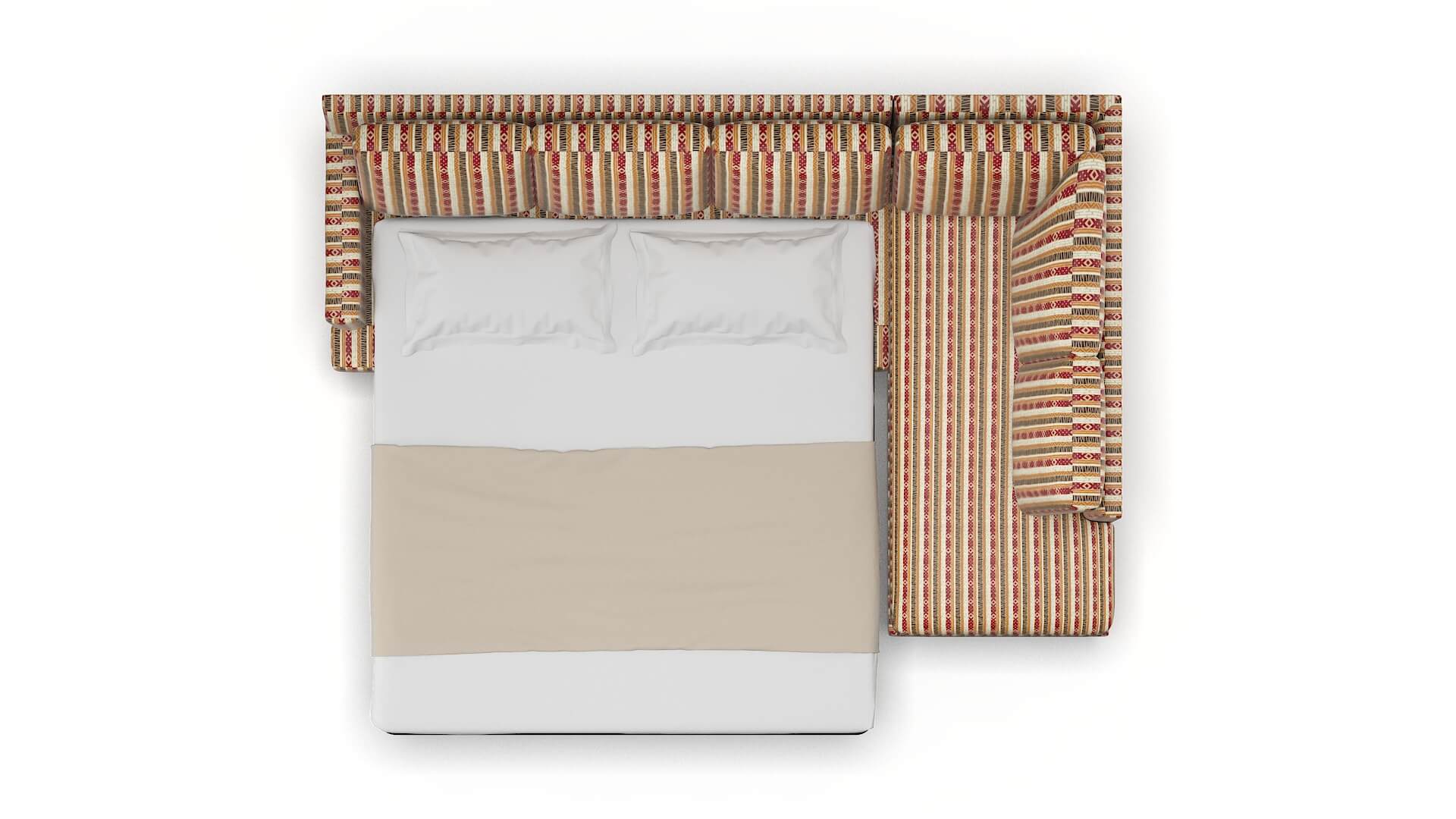 Houston Bodhi Tango Panel Sleeper Espresso legs 3