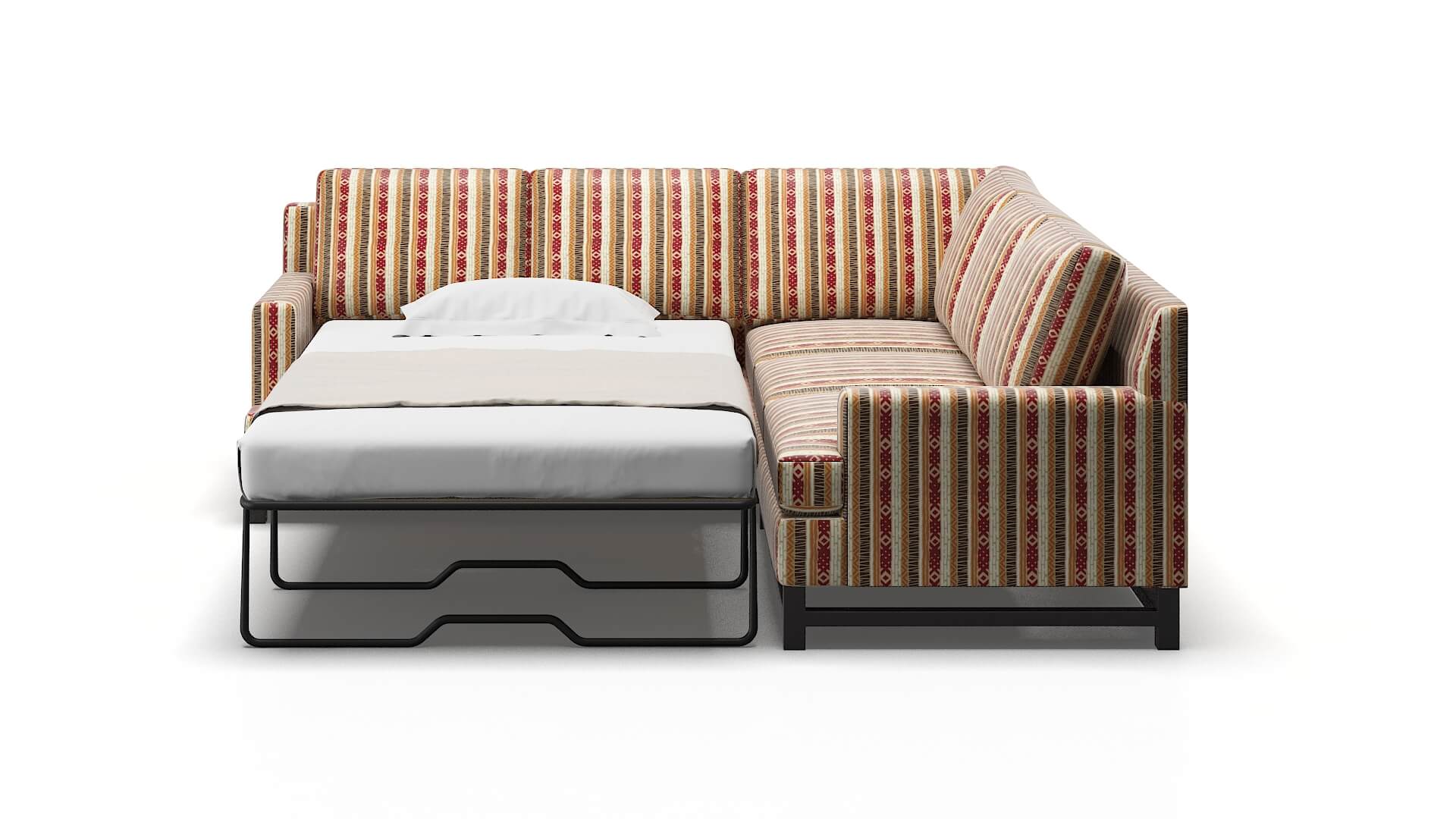Houston Bodhi Tango Sectional Sleeper Espresso legs 1