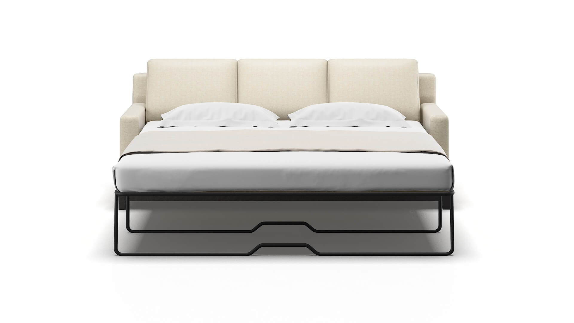 Houston Catalina Wheat Sofa Sleeper Espresso legs 1