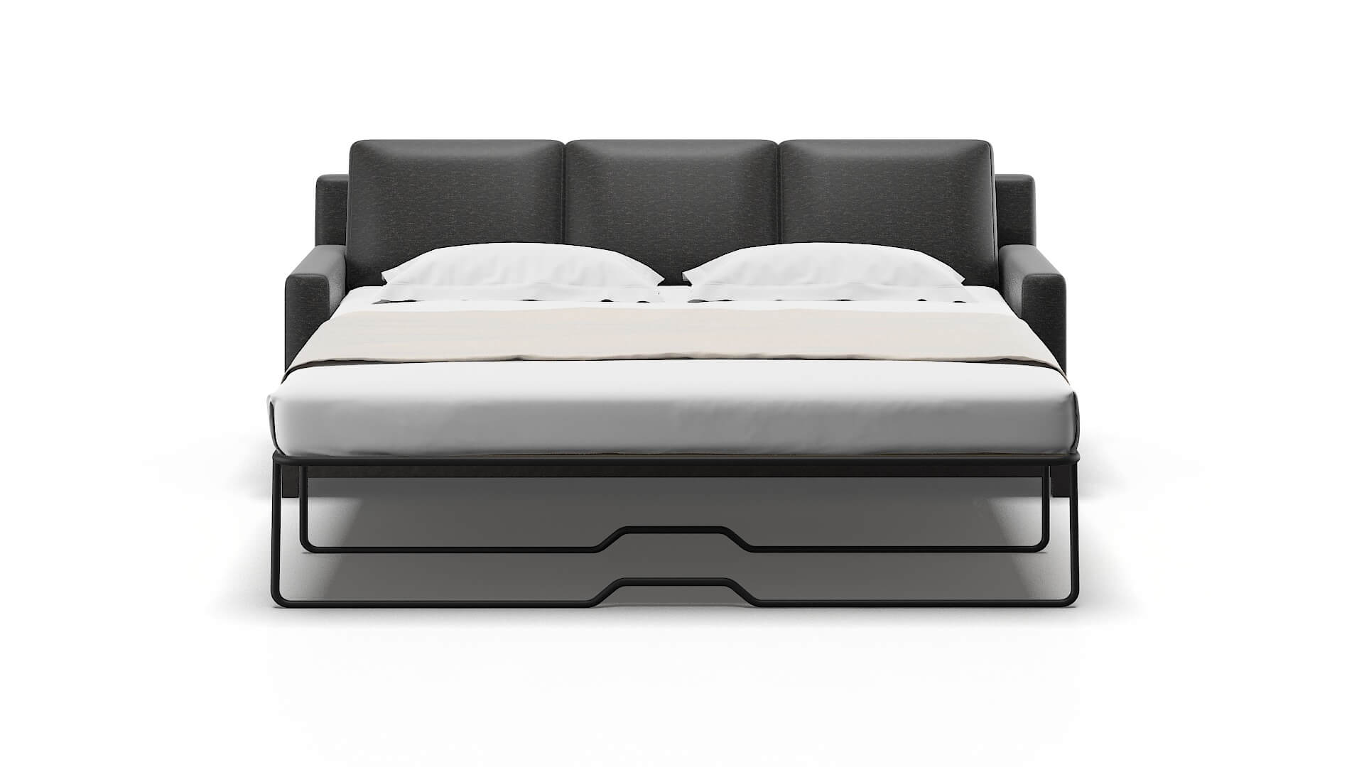 Houston Chance Denim Sofa Sleeper Espresso legs 1